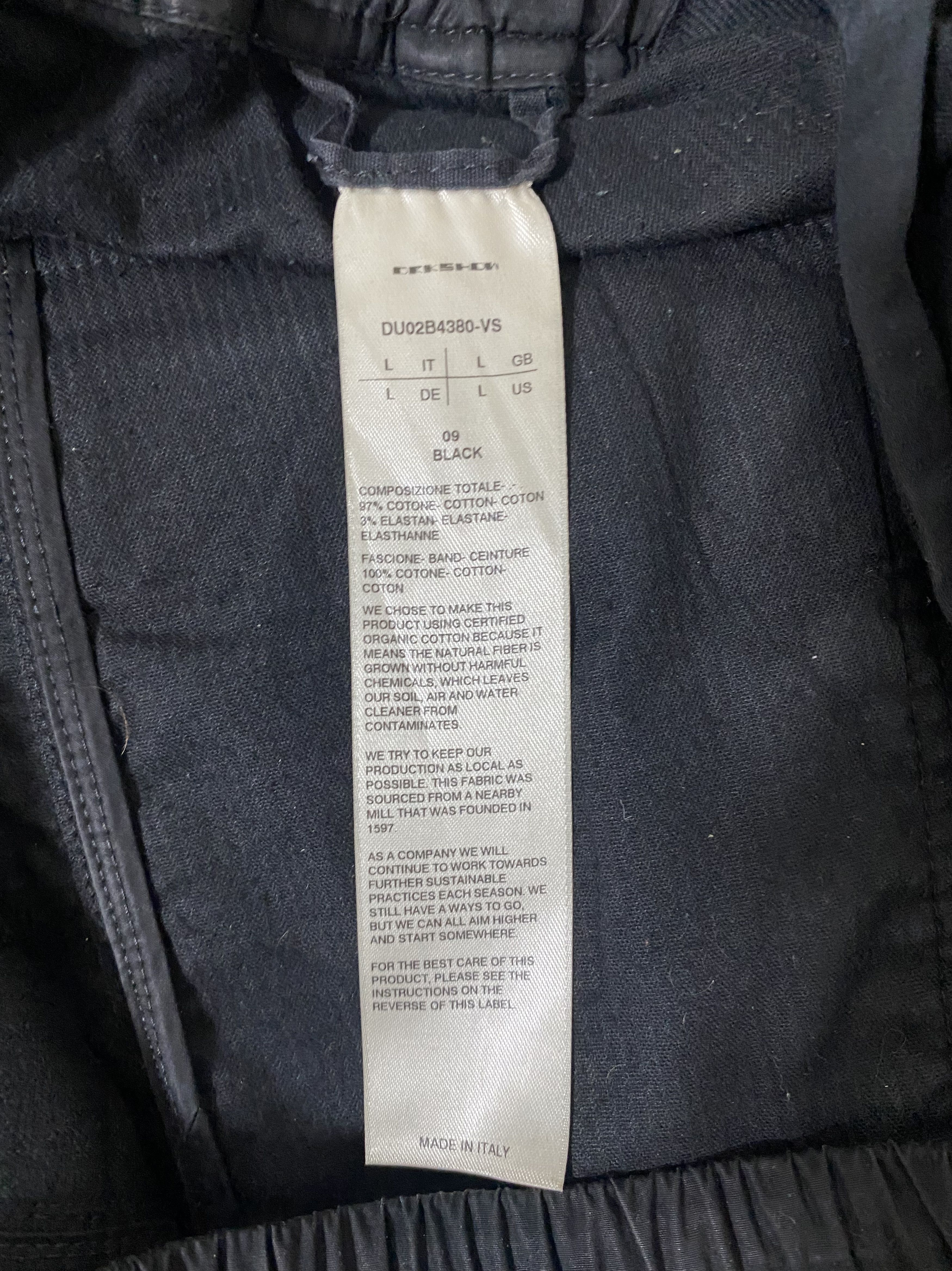 Rick Owens × Rick Owens Drkshdw Rick Owens DRKSHDW Drawstring Pods shorts Size US 34 / EU 50 - 3 Thumbnail