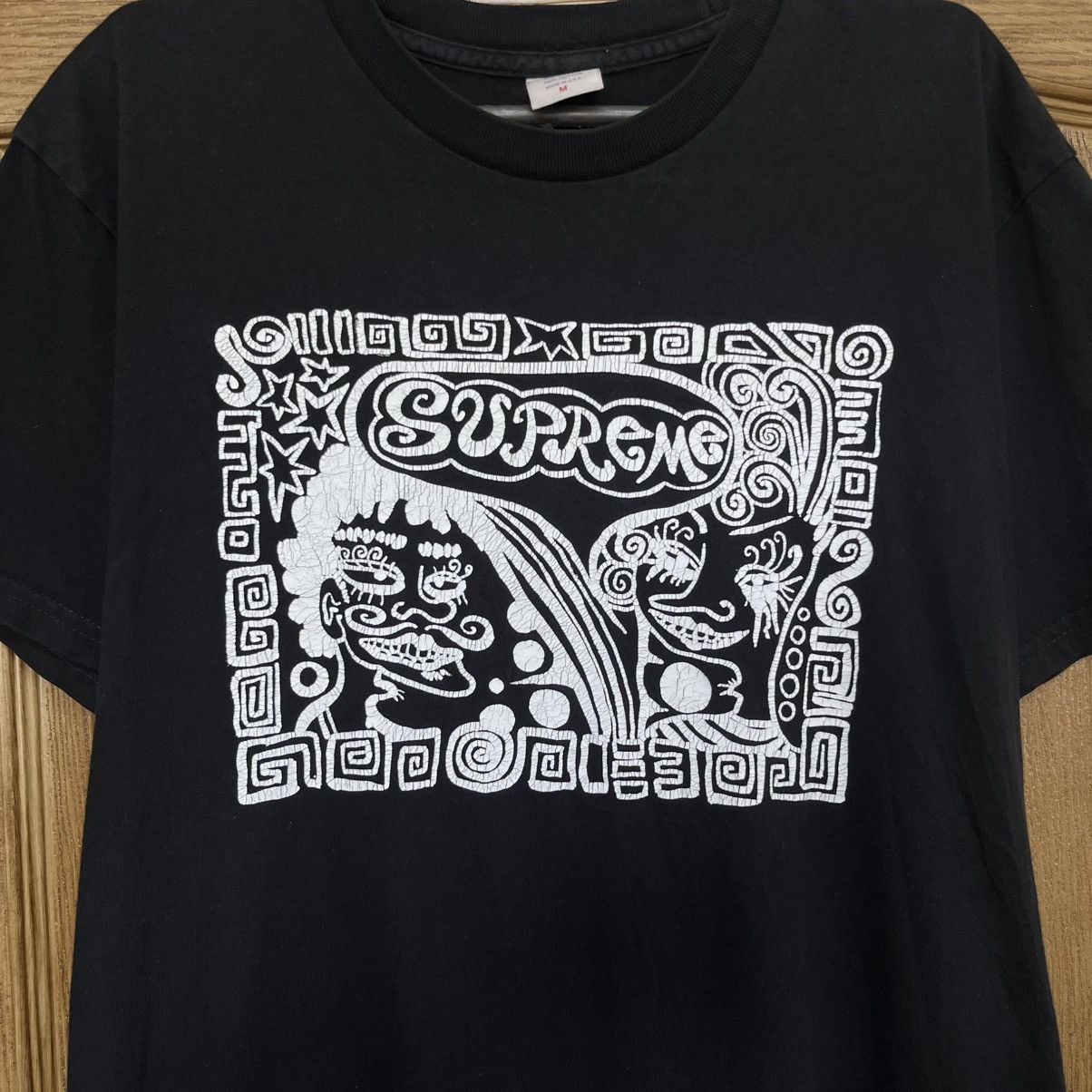 Supreme Supreme Faces T-Shirt Tee Big Logo Size US M / EU 48-50 / 2 - 3 Thumbnail