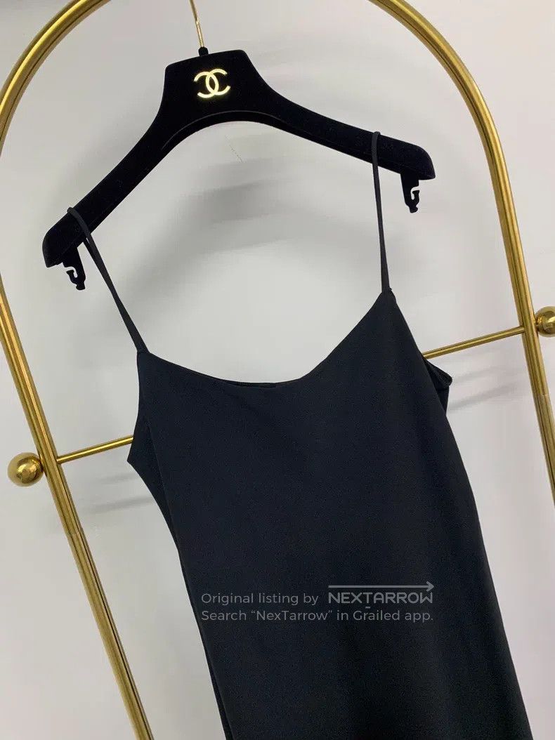 The Row The Row Black silk halter dress Size S / US 4 / IT 40 - 2 Thumbnail