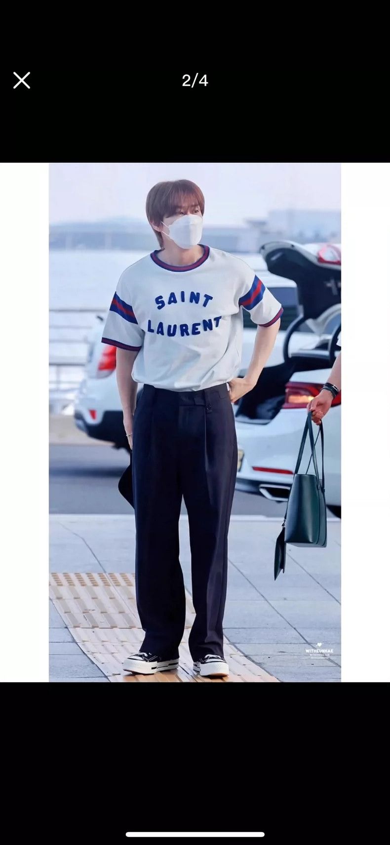Saint Laurent Paris Saint Laurent Paris short sleeves Size US M / EU 48-50 / 2 - 8 Thumbnail