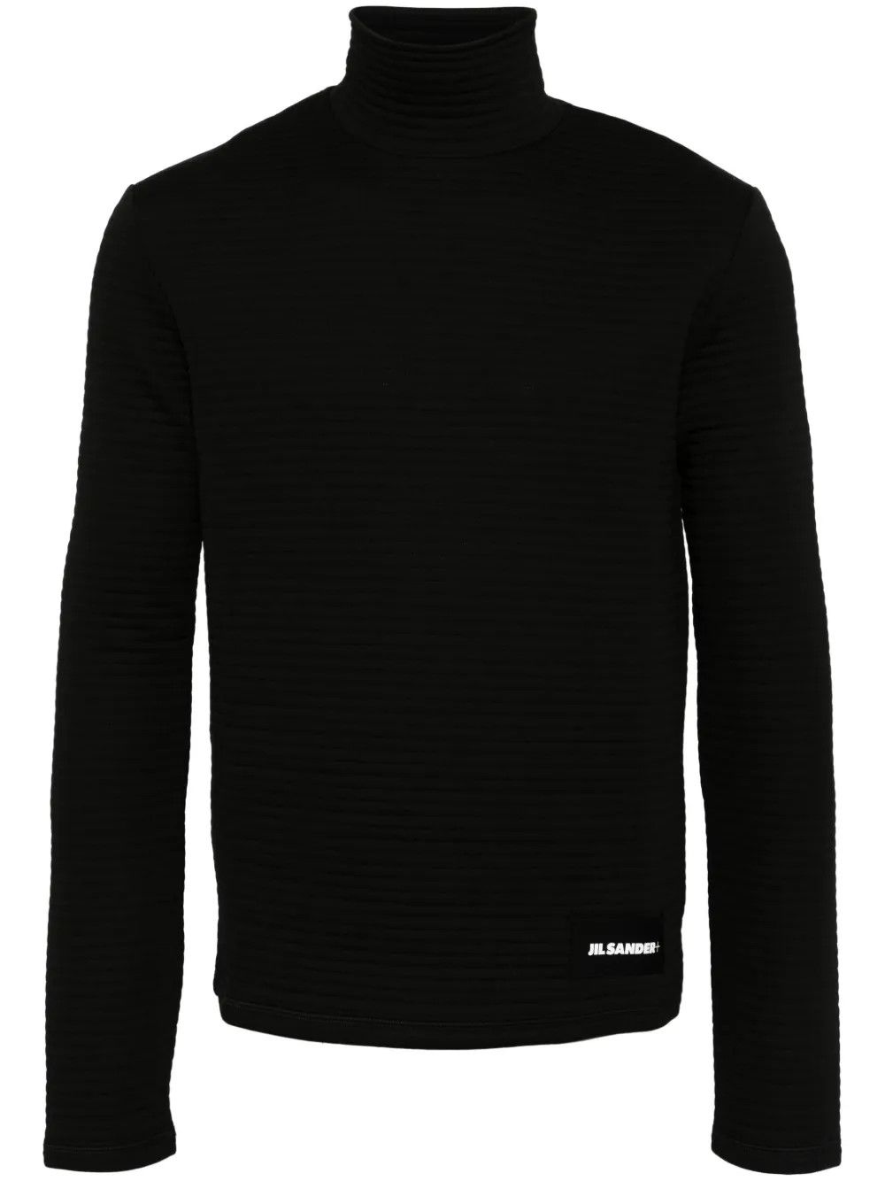 Jil Sander o1mt1gz0426 Turtleneck Sweater in Black Size US L / EU 52-54 / 3 - 1 Thumbnail