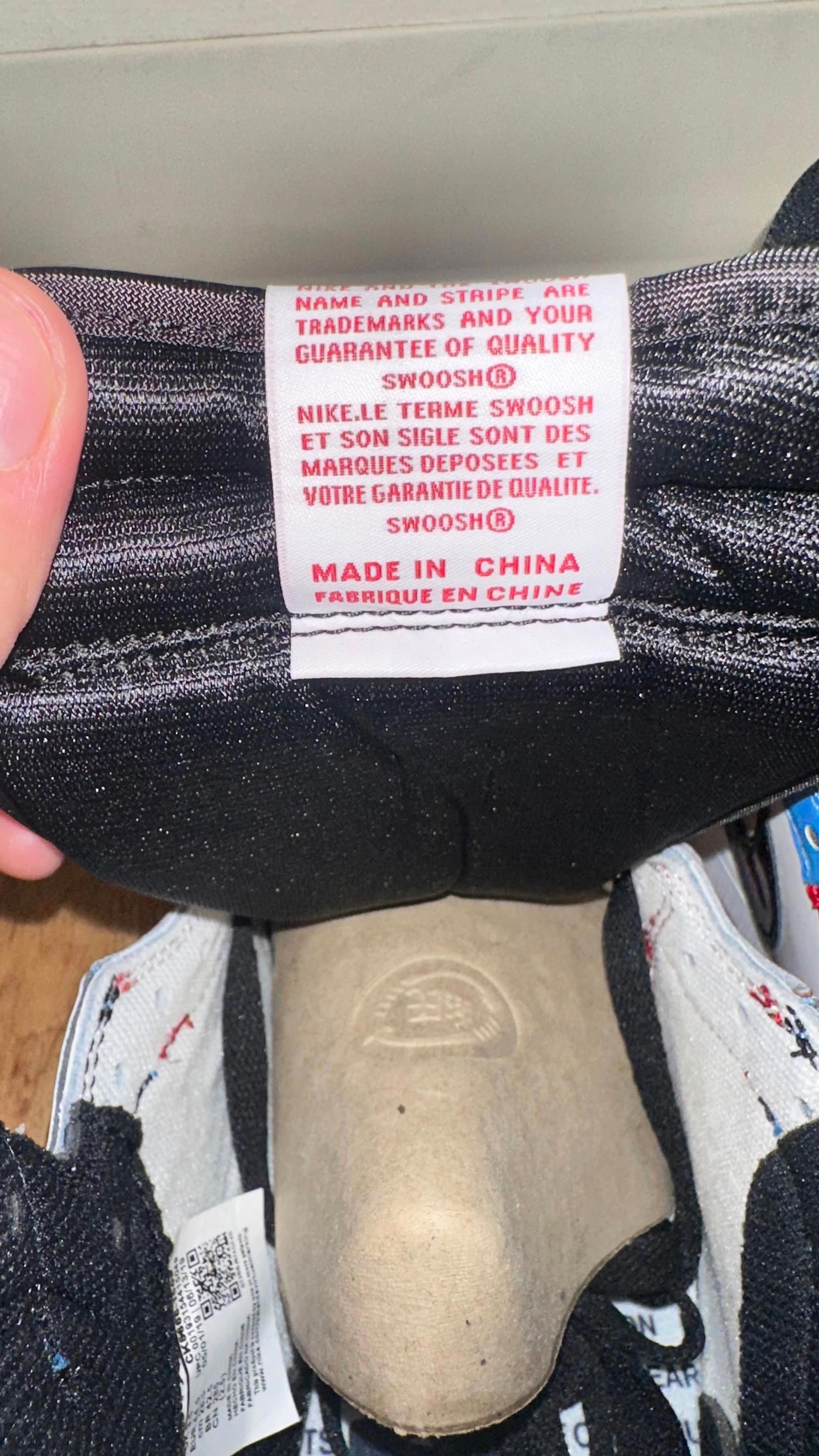Jordan Brand Jordan 1 Retro High Fearless UNC Chicago Size US 10.5 / EU 43-44 - 9 Thumbnail