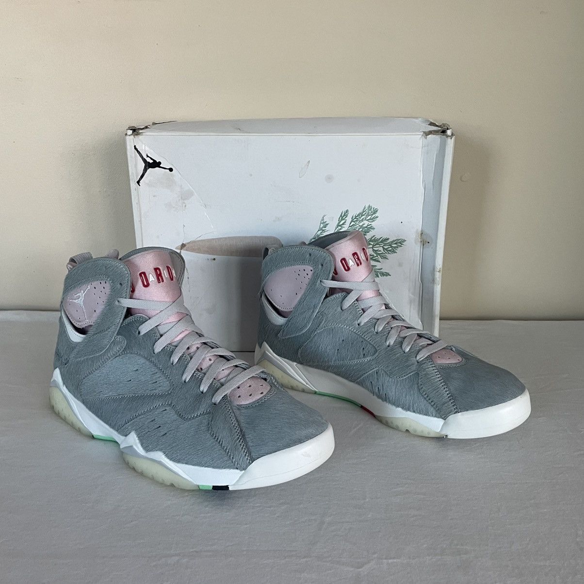 Jordan Brand × Nike Nike Air Jordan 7 Retro SE Neutral Grey Hare 2.0 Size 12 Size US 12 / EU 45 - 4 Thumbnail