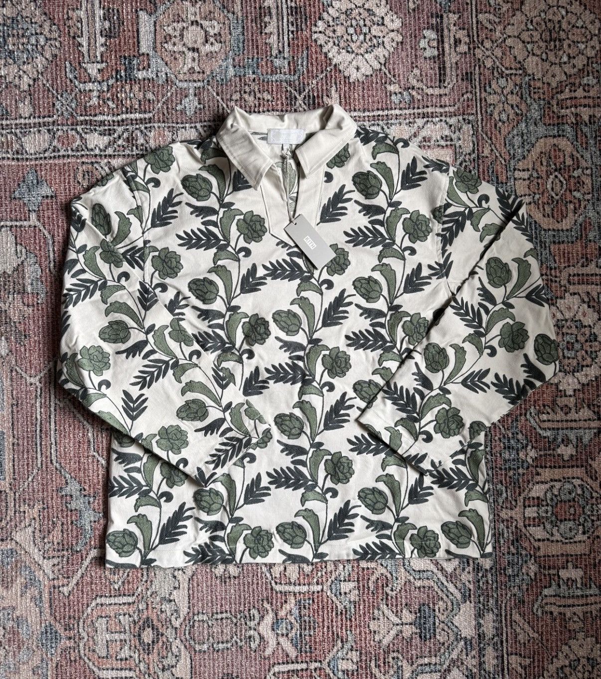 Kith Kith Chain-Stitched Glen Pullover Size US L / EU 52-54 / 3 - 3 Thumbnail
