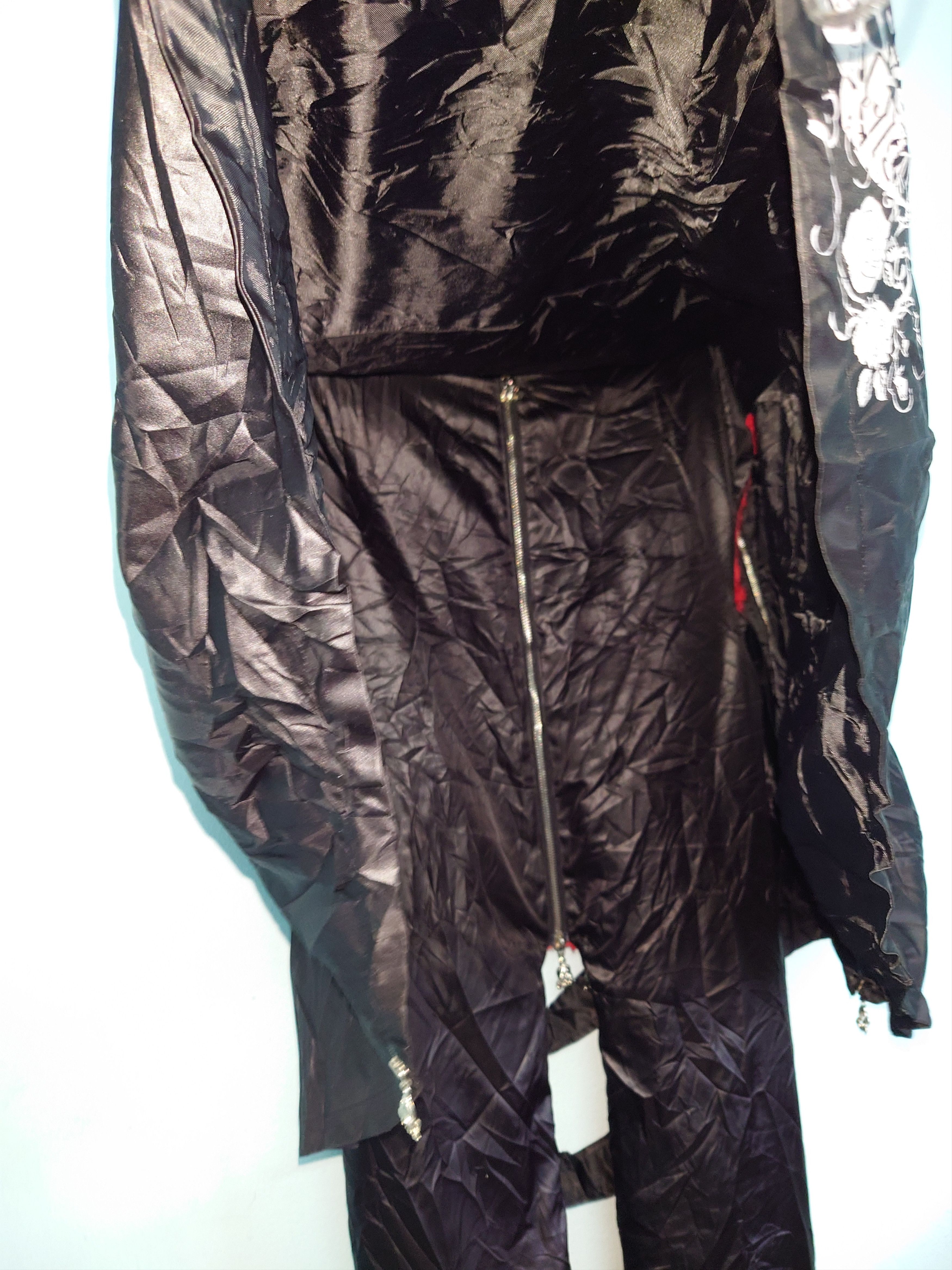 Other Archival QUCHIC&QUCHIC Gothic Punk Skull-Owl Jumpsuit Size M / US 6-8 / IT 42-44 - 8 Thumbnail