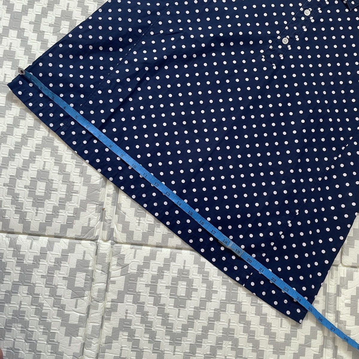 Comme des Garcons Comme Des Garcons half button polka shirt Size US M / EU 48-50 / 2 - 13 Thumbnail