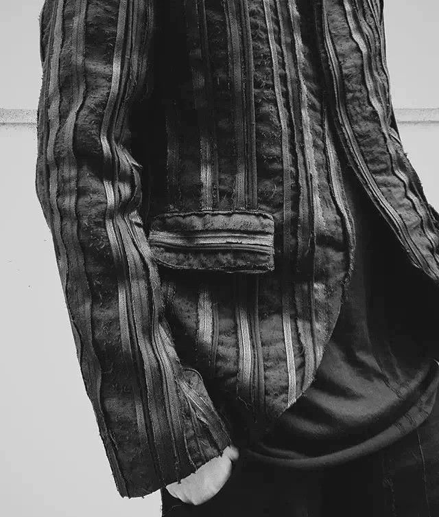 Sandrine Philippe Sandrine Philippe 20ss Destroyed Ripped Jacket 46 Size US S / EU 44-46 / 1 - 7 Thumbnail