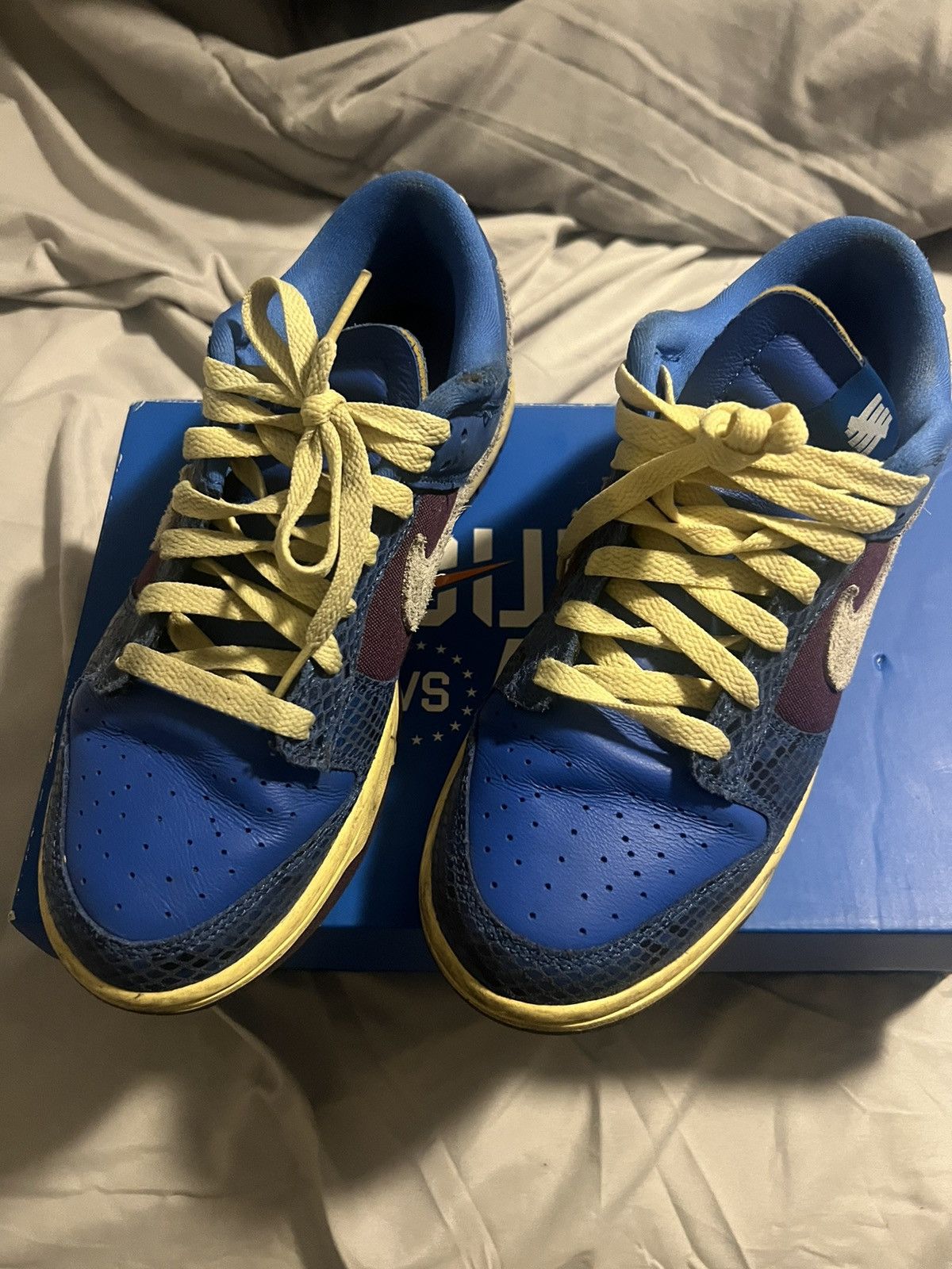 Nike Nike dunk low undefeated x SP “5 on it” Size US 7 / EU 40 - 3 Thumbnail