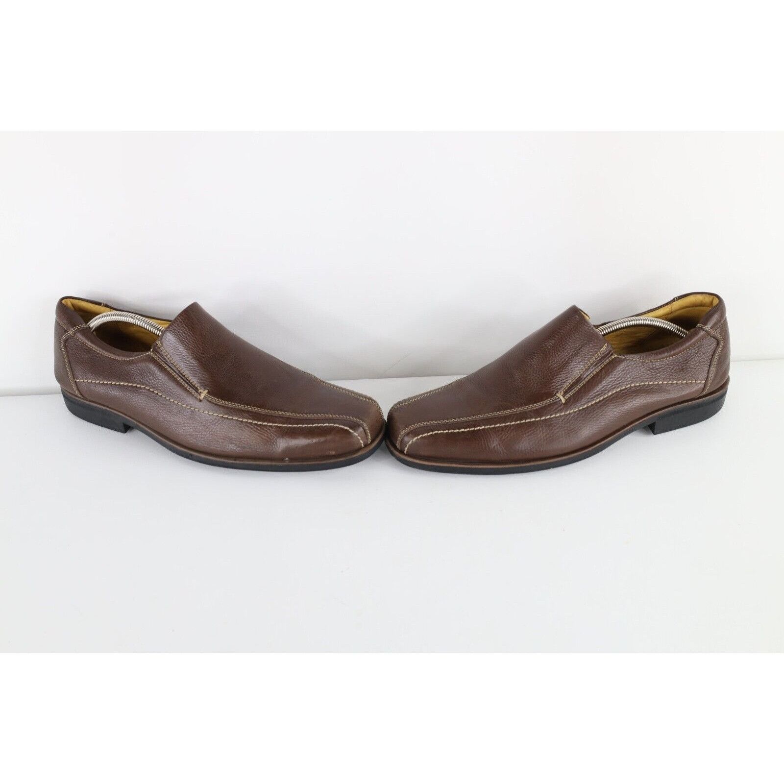 Sandro Moscoloni Sandro Moscolini Distressed Brazil Leather Slip On Loafers Size US 11.5 / EU 44-45 - 1 Thumbnail