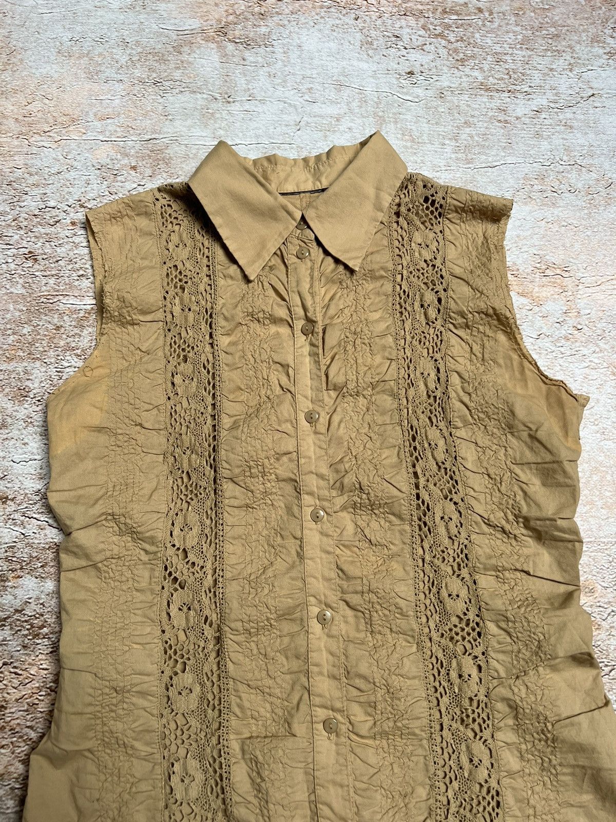 Japanese Brand × Vintage Vintage Japanese blouse Size S / US 4 / IT 40 - 3 Thumbnail