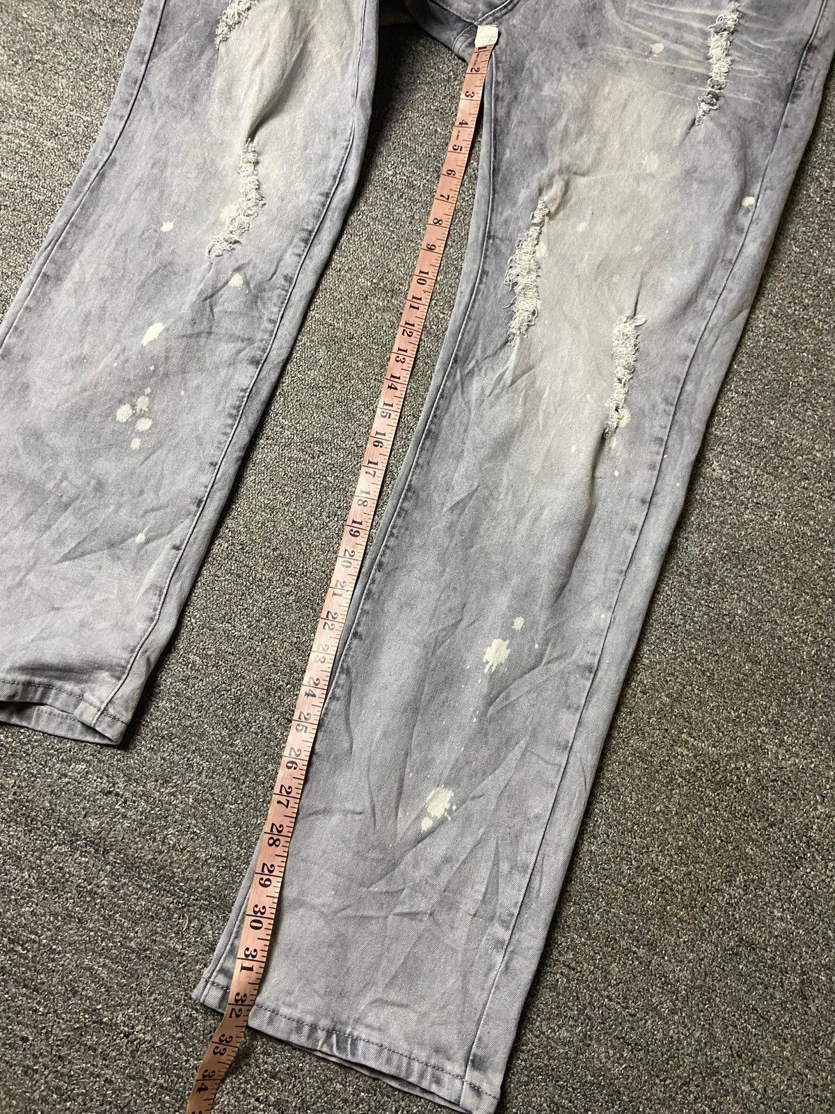 Japanese Brand Switch Remarkable Distressed Denim Jeans (145) Size US 39 - 7 Thumbnail