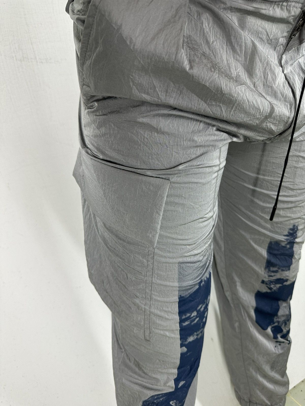 Takashi Murakami Vtg Estnation Amane Murakami Cargo Nylon Pant Size US 31 - 4 Thumbnail