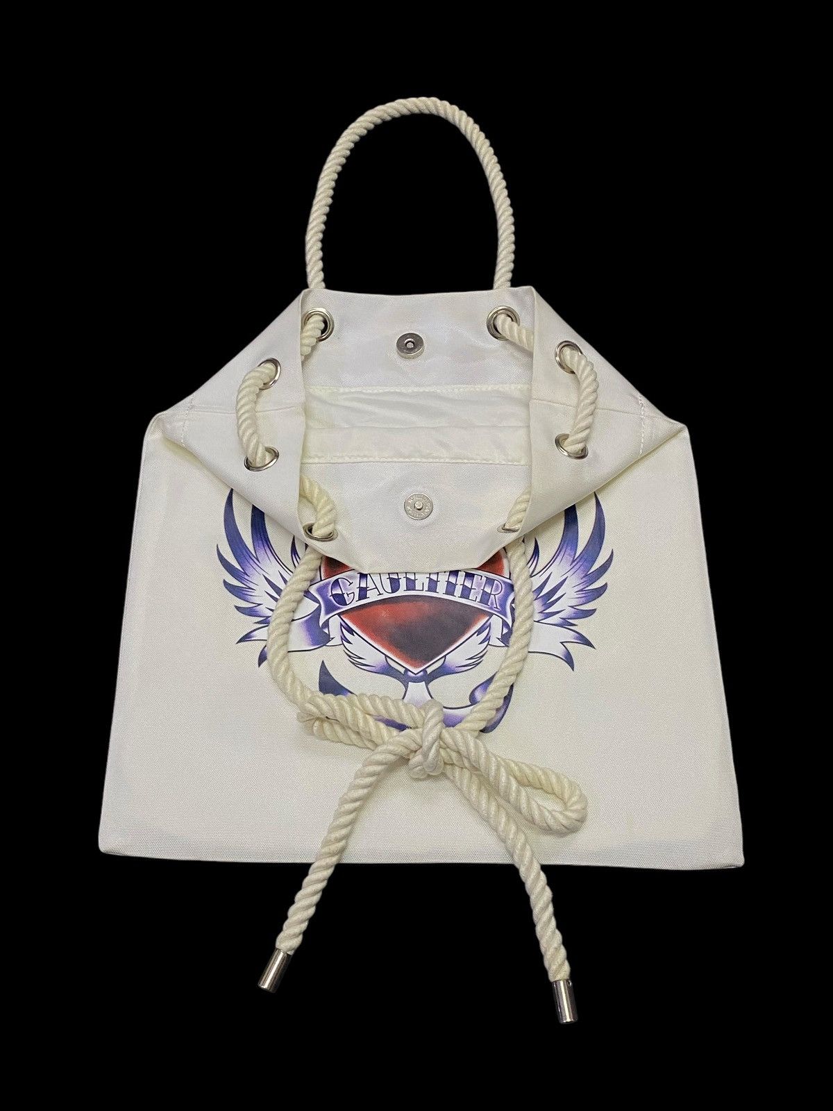 Jean Paul Gaultier Jean Paul Gaultier “LOVE” Tote Bag / Shoulder Bag Size ONE SIZE - 7 Thumbnail