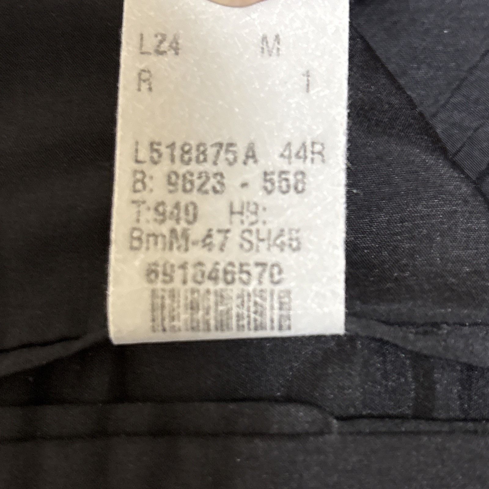 Lauren Ralph Lauren Lauren Ralph Lauren Wool Suit Jacket Mens 44R Gray Pinstripe Size 44R - 8 Thumbnail