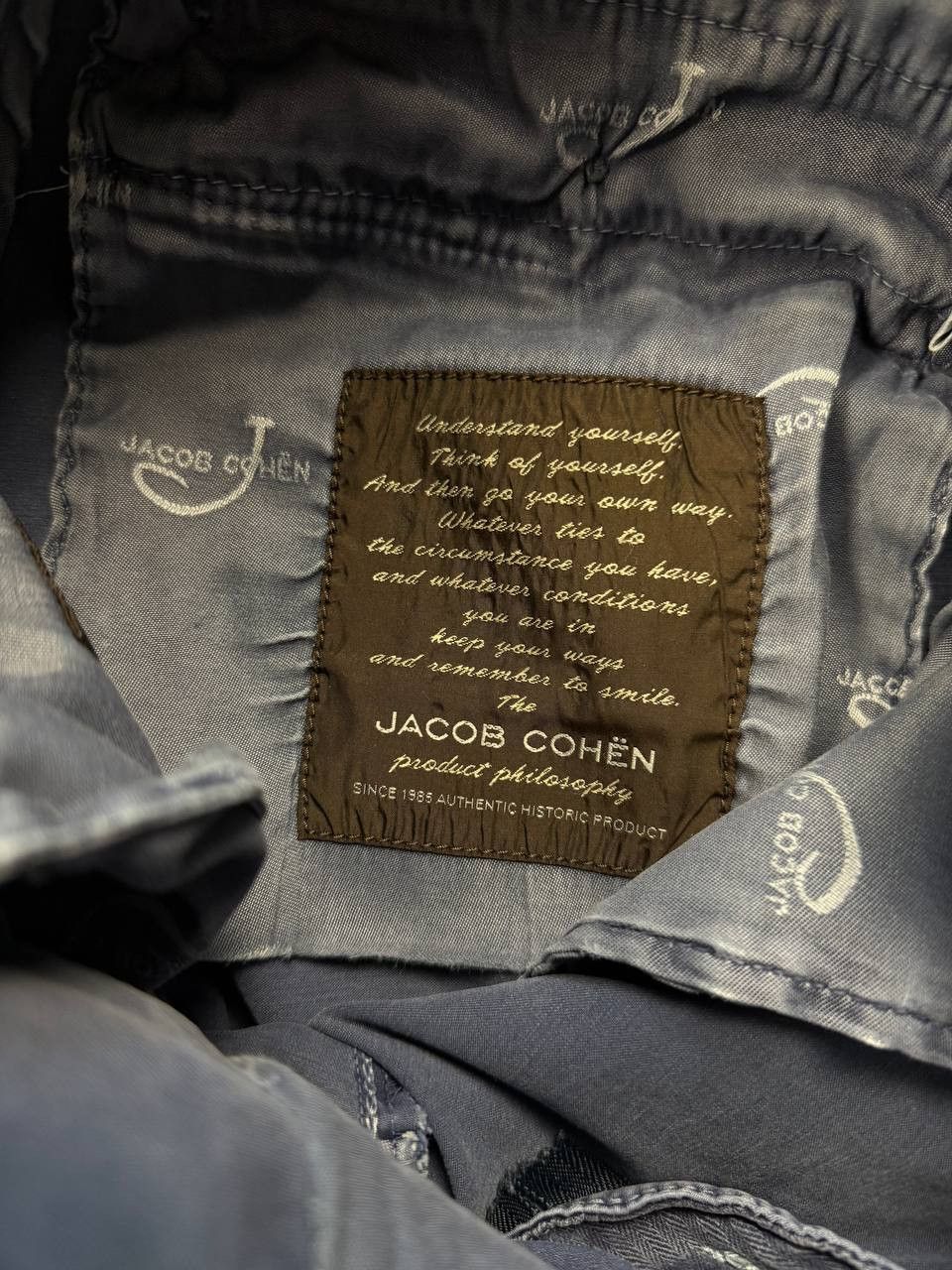 Jacob Cohen Jacob Cohen Chino Pants Slim Fit Dark Blue Size US 33 - 6 Thumbnail