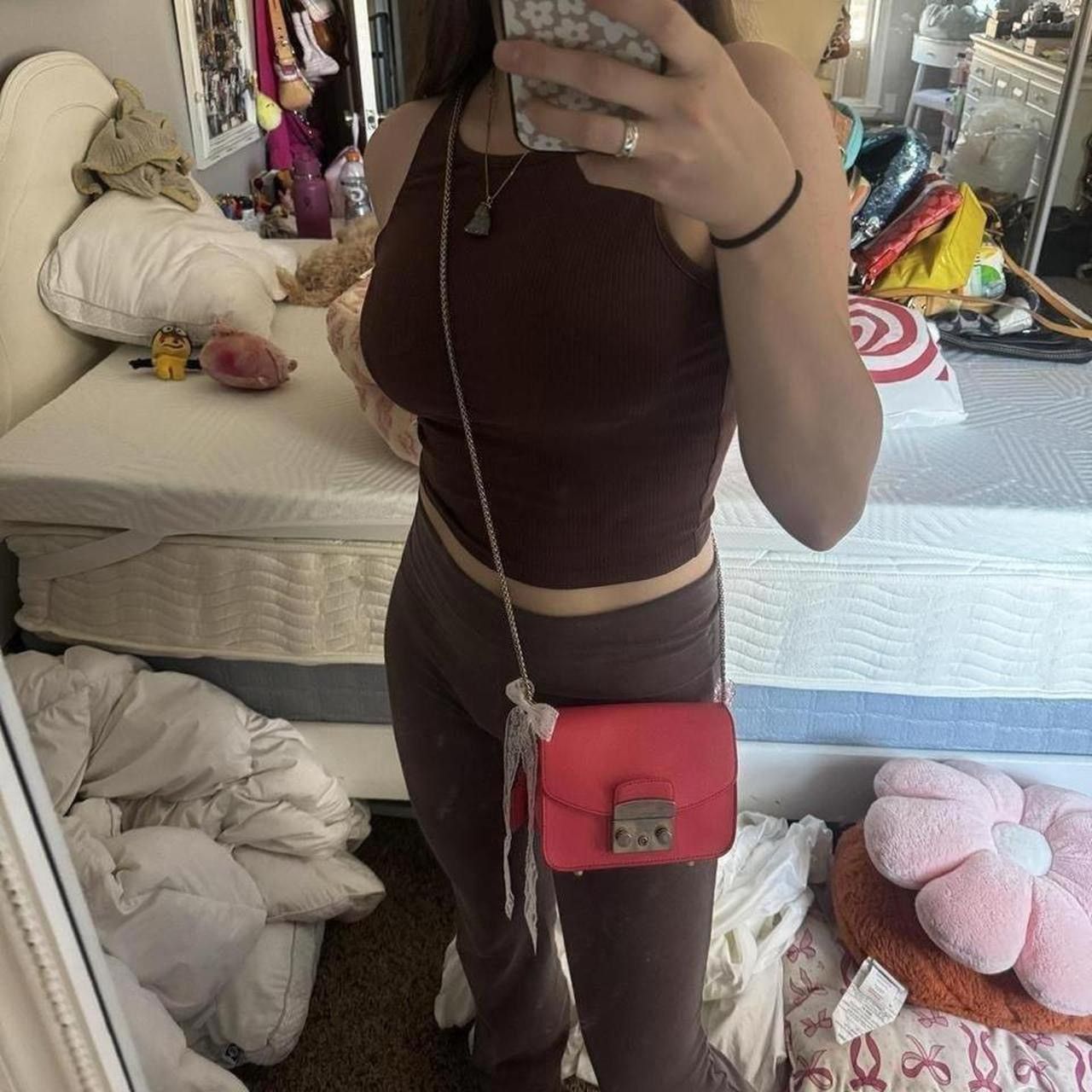 Furla Furla Hot Pink Mini Crossbody Size ONE SIZE - 8 Thumbnail