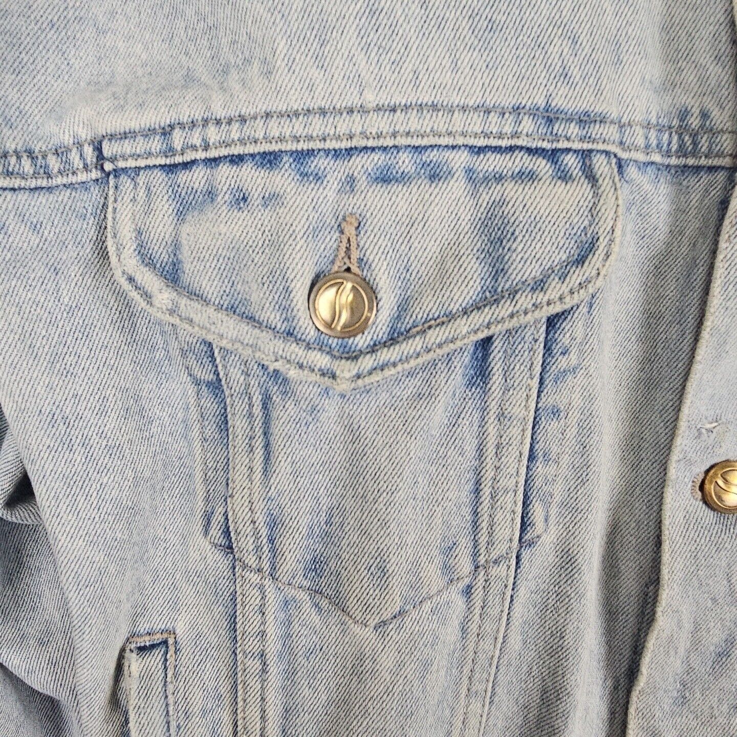 Pepsi Pepsi Jacket Mens Large Distressed Denim Trucker Blue Jean Y Size US L / EU 52-54 / 3 - 6 Thumbnail