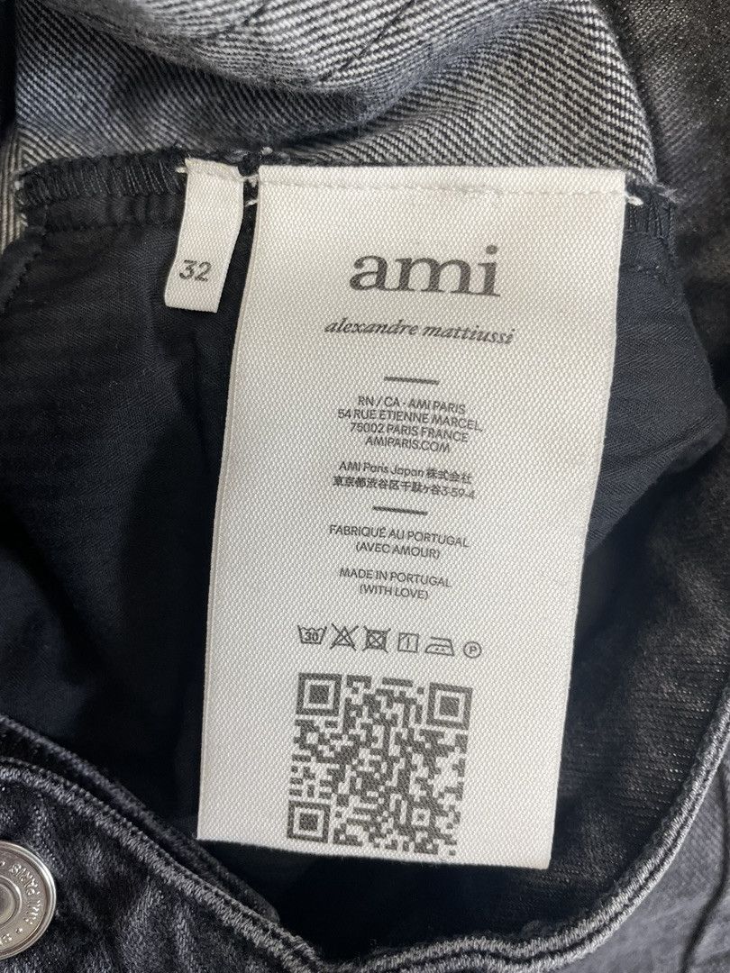 AMI AMI PARIS Mens Paris Denim Jeans Size US 32 / EU 48 - 13 Thumbnail