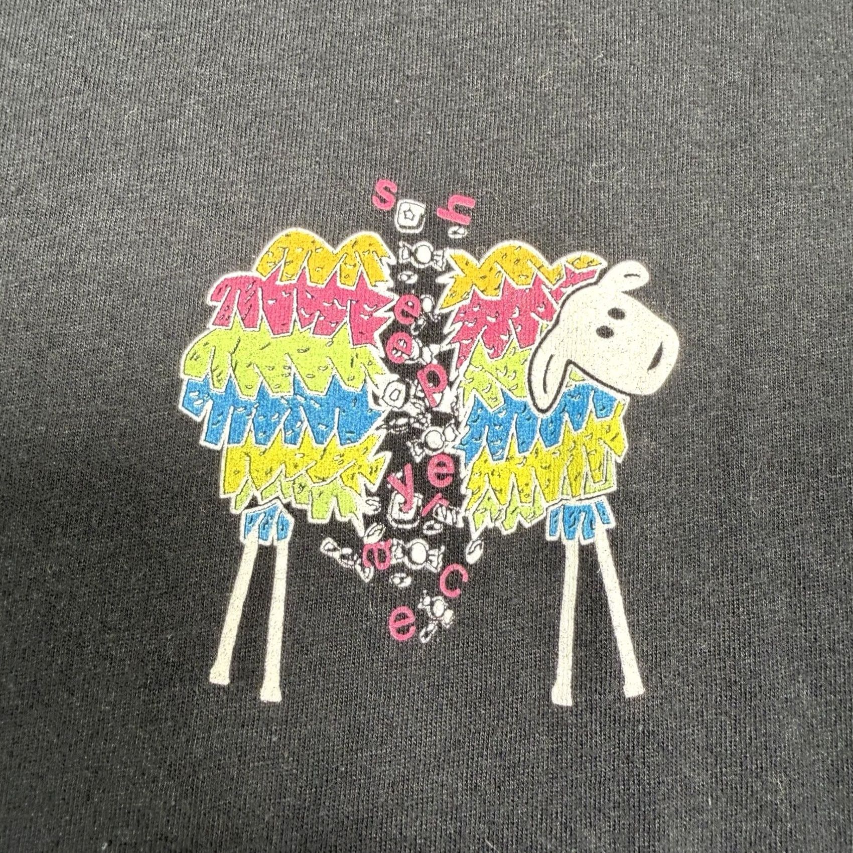 Logo 7 SheepeyRace Shirt Mens S Black Men Graphic Tee Crew Neck Sheep Logo Size US S / EU 44-46 / 1 - 4 Thumbnail