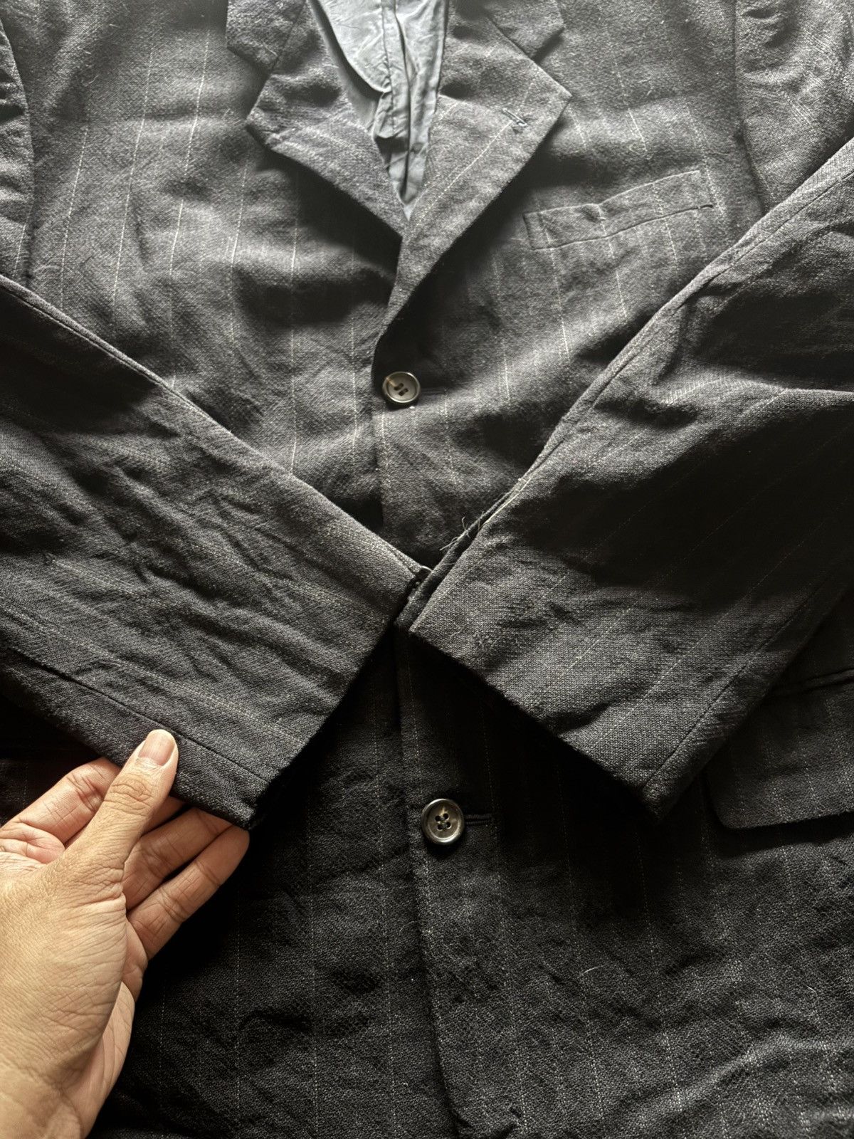 Comme des Garcons Homme COMME DES GARCONS HOMME AD1996 blazer striped archived Size US L / EU 52-54 / 3 - 4 Thumbnail