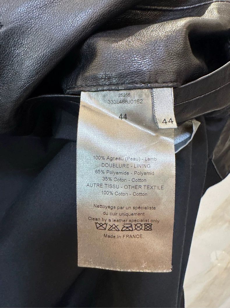 Dior Dior Stitched leather jacket 2504-Nextarrow Size US S / EU 44-46 / 1 - 6 Thumbnail
