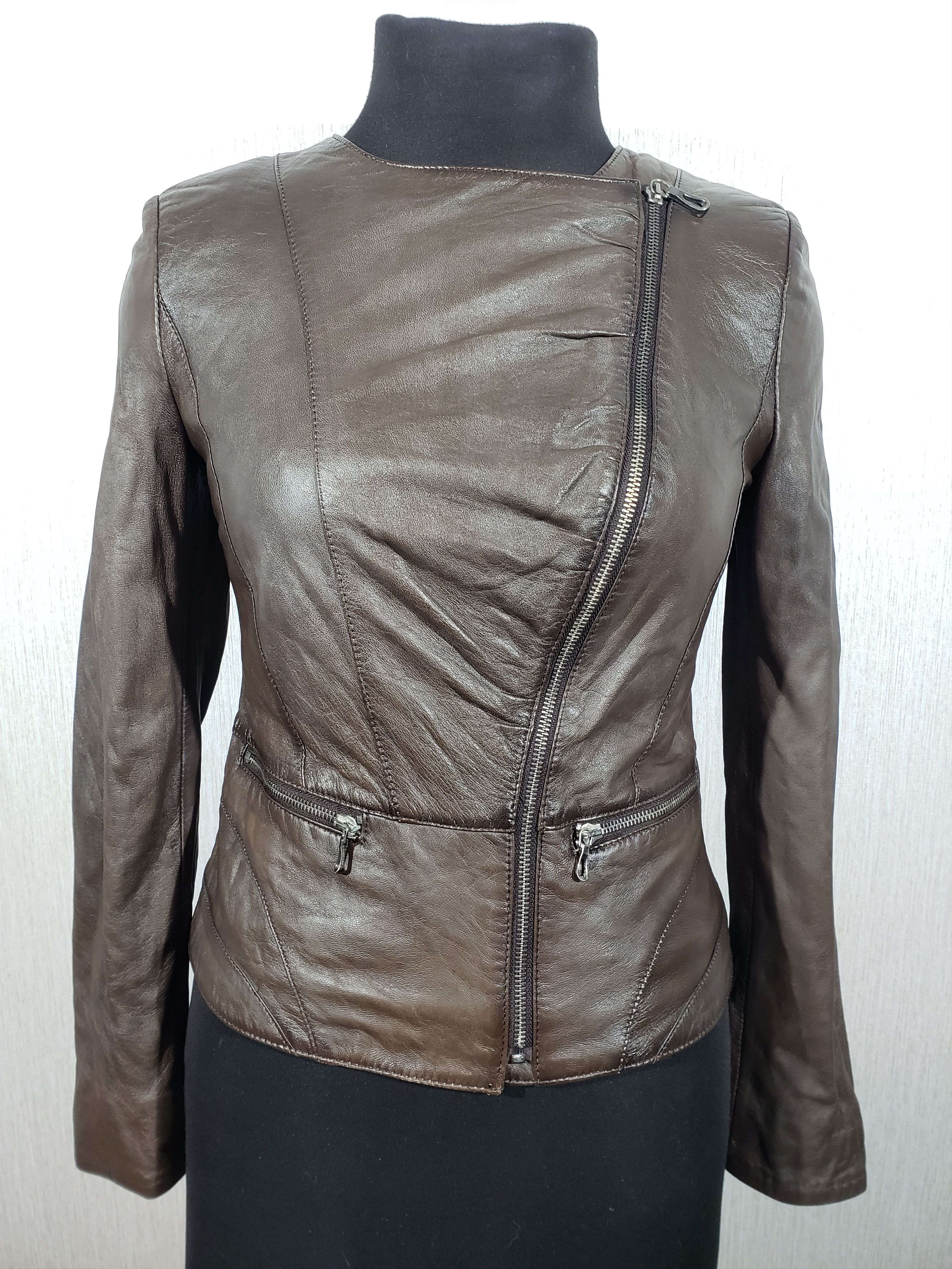 Other Stylish brown sports jacket for women. Size L / US 10 / IT 46 - 1 Thumbnail
