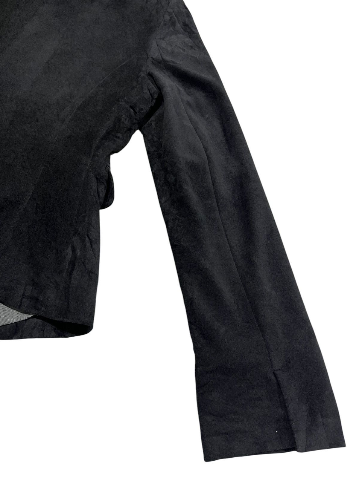 Beauty Beast INED By Yohji Yamamoto Velvet Button Up Blazer Size XS / US 0-2 / IT 36-38 - 12 Thumbnail