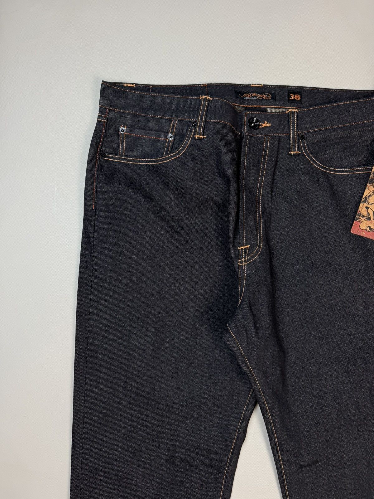Ed Hardy BNWT! Ed Hardy By Christian Audigier Rap Baggy Denim Jeans Size US 38 / EU 54 - 15 Thumbnail