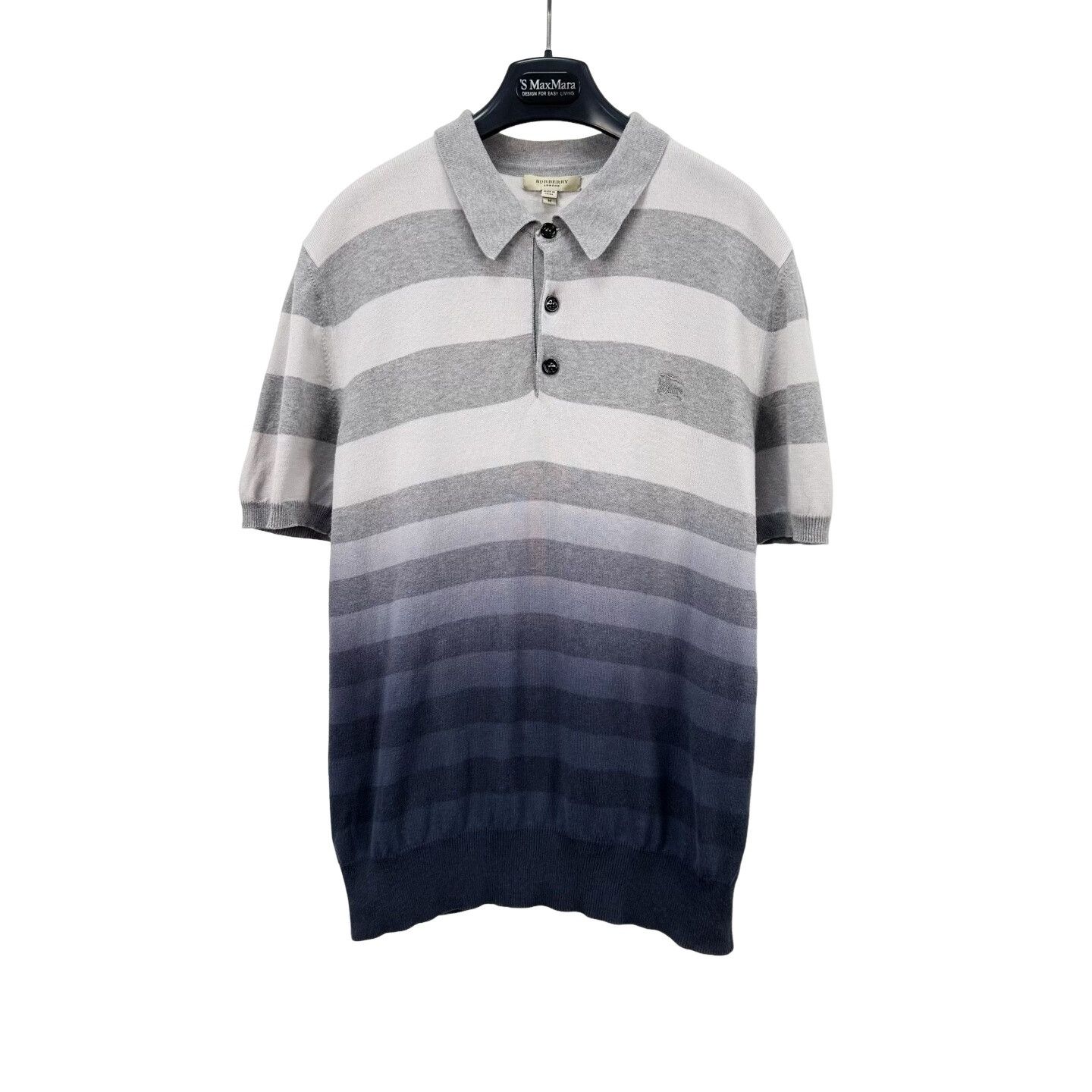 Burberry Burberry Gradient Stripe Polo Size M Size US M / EU 48-50 / 2 - 1 Thumbnail