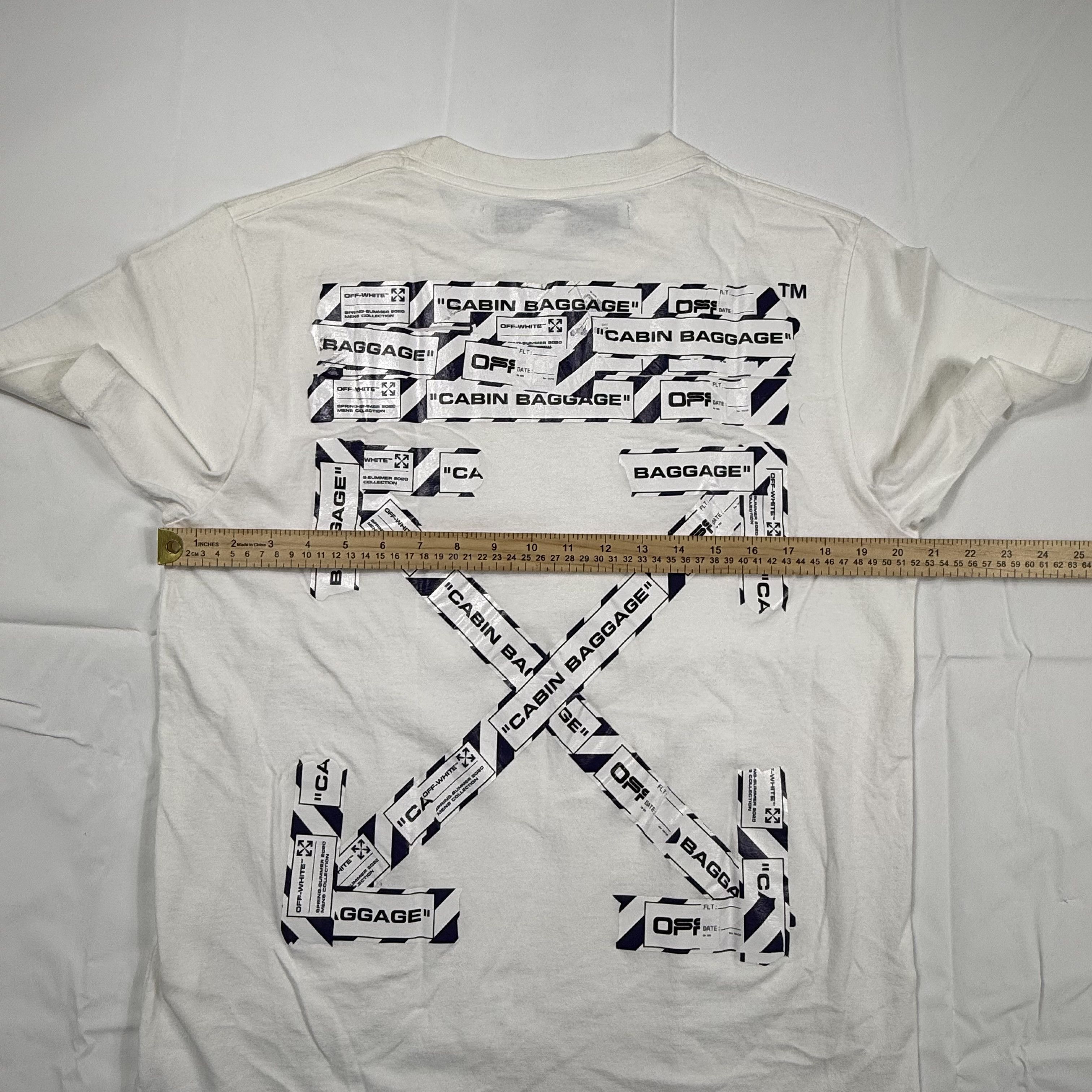 Off-White Off-White Virgil Abloh OFF Logo White Cotton T-Shirt Size US M / EU 48-50 / 2 - 10 Thumbnail