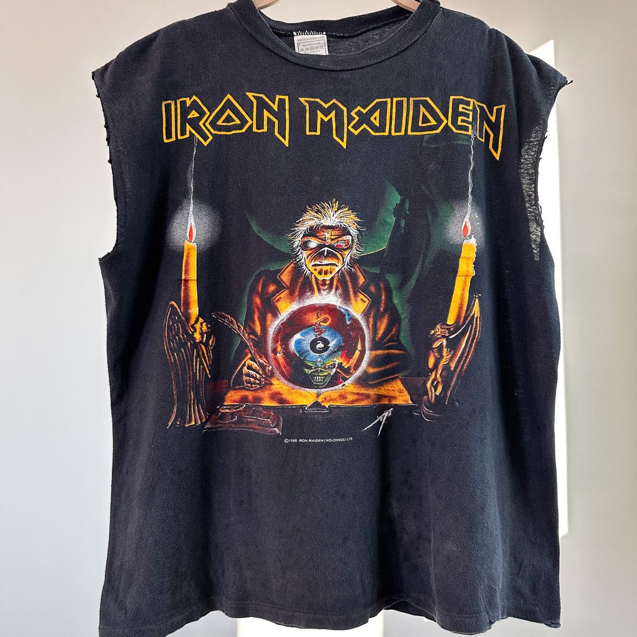 Vintage RARE 1988 Iron Maiden Tour t shirt size L Size US L / EU 52-54 / 3 - 1 Thumbnail