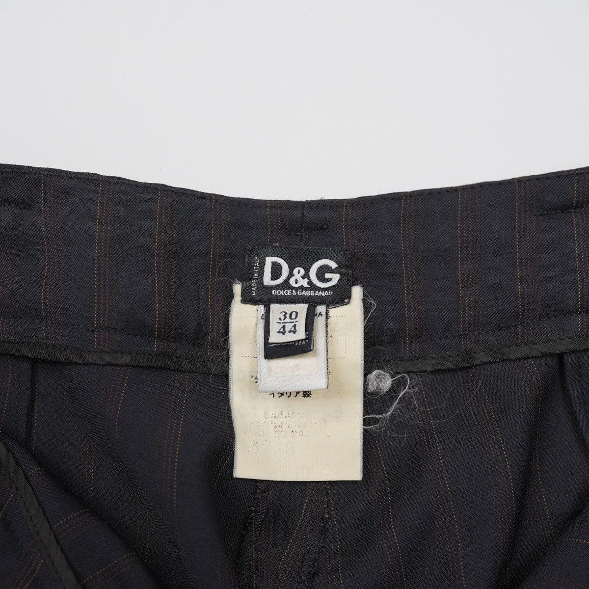 Dolce & Gabbana Dolce Gabbana Wool Striped Suit With Silk Blazer Pants Size M / US 6-8 / IT 42-44 - 21 Thumbnail