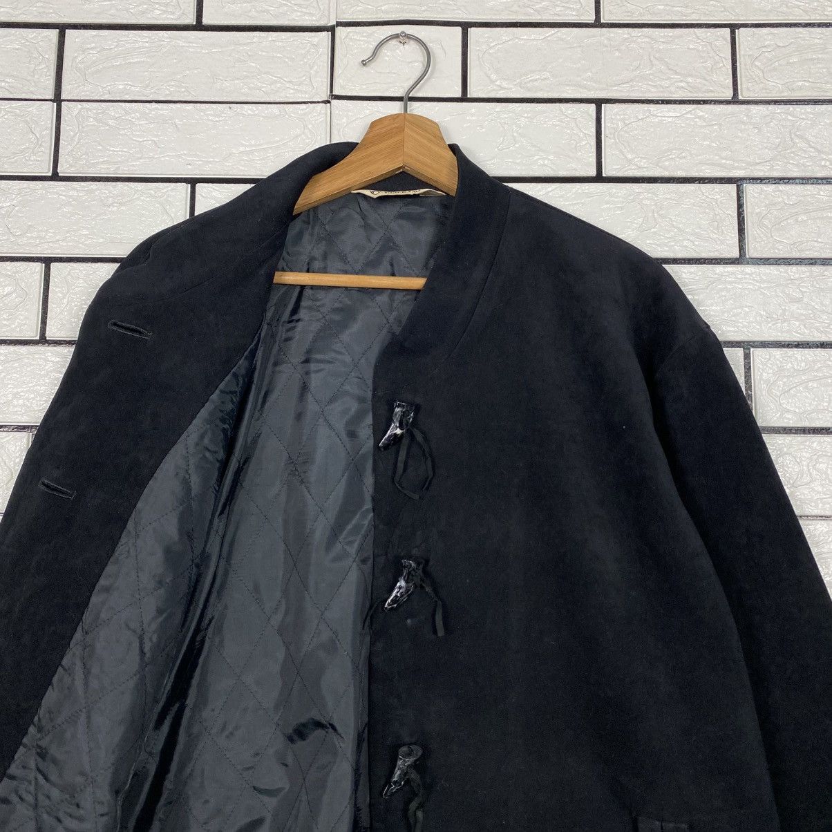 Japanese Brand 📌Vintage Mandarin Jacket Issey Miyake Crown Black Cat Size US M / EU 48-50 / 2 - 13 Thumbnail