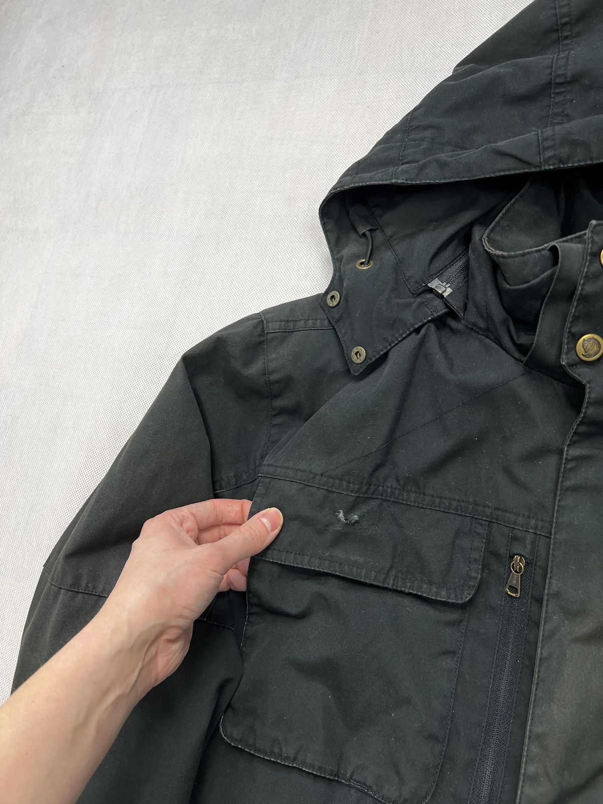 Fjallraven Jacket Fjallraven G-1000 Black Logo Size US L / EU 52-54 / 3 - 9 Thumbnail