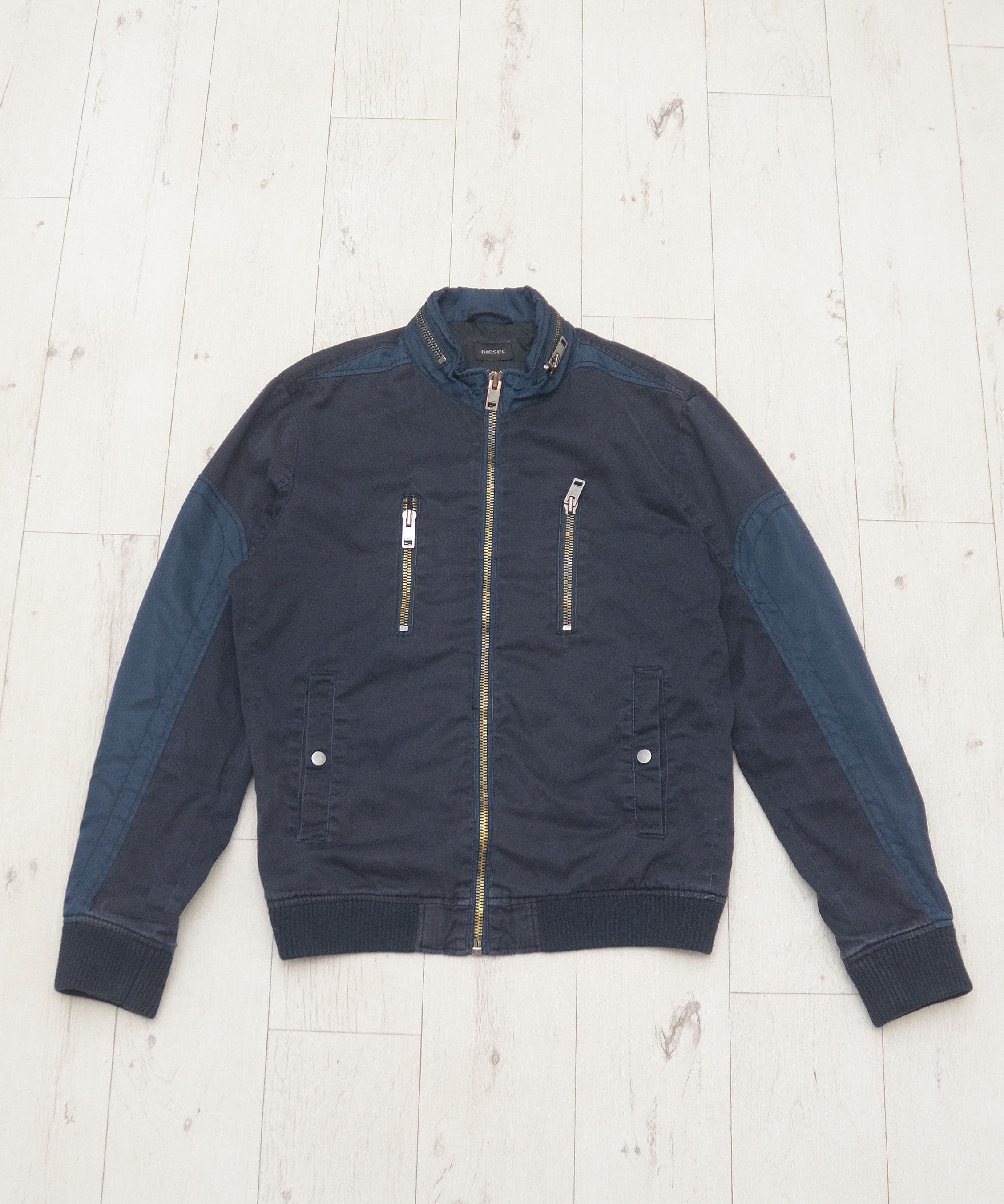 Diesel × Japanese Brand × Vintage Vintage Y2K Diesel MADARA Jeans multi Pocket Jacket Bomber Size US M / EU 48-50 / 2 - 1 Thumbnail
