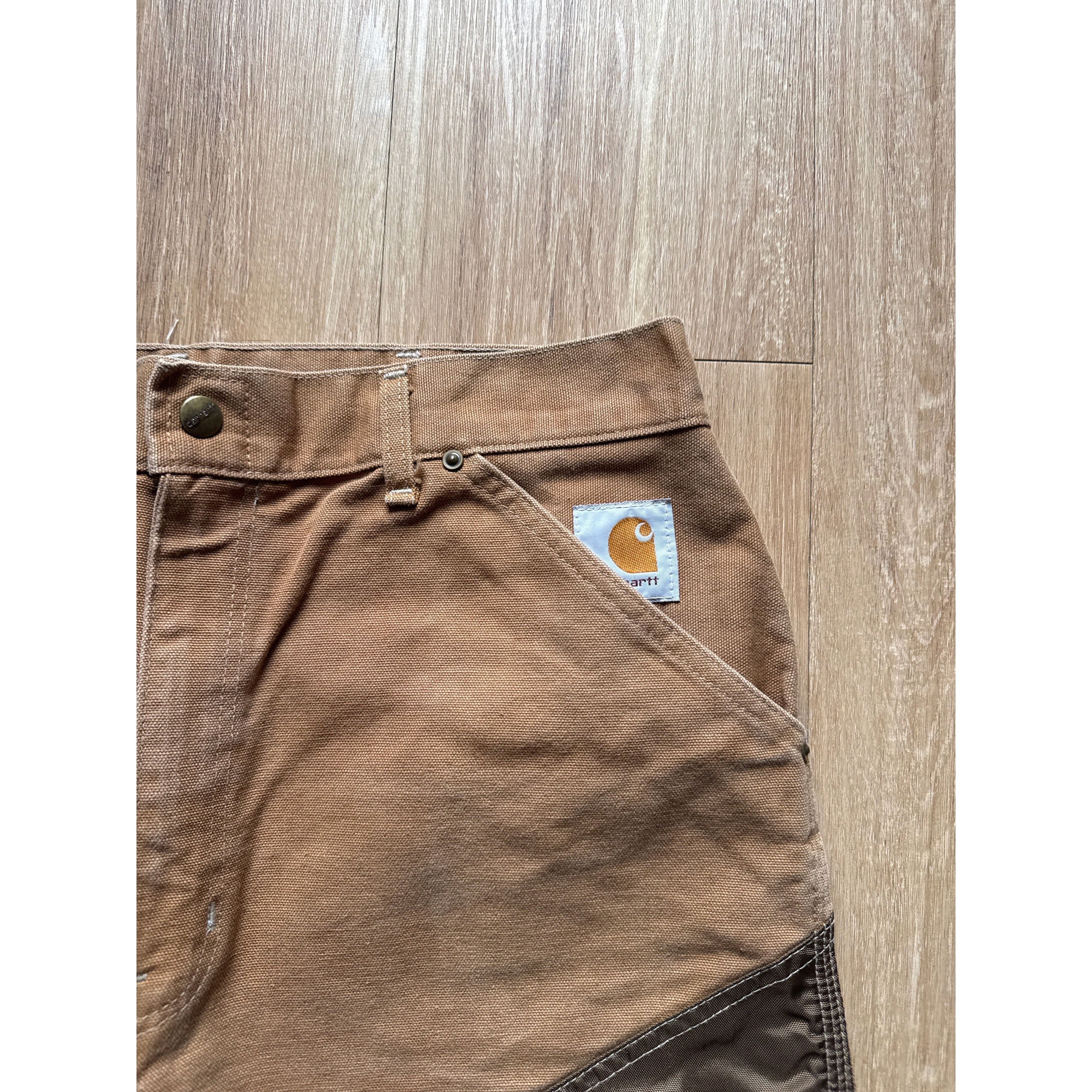 Carhartt Vintage 80s Carhartt USA Brush Double Knee Pants Size US 31 - 2 Thumbnail