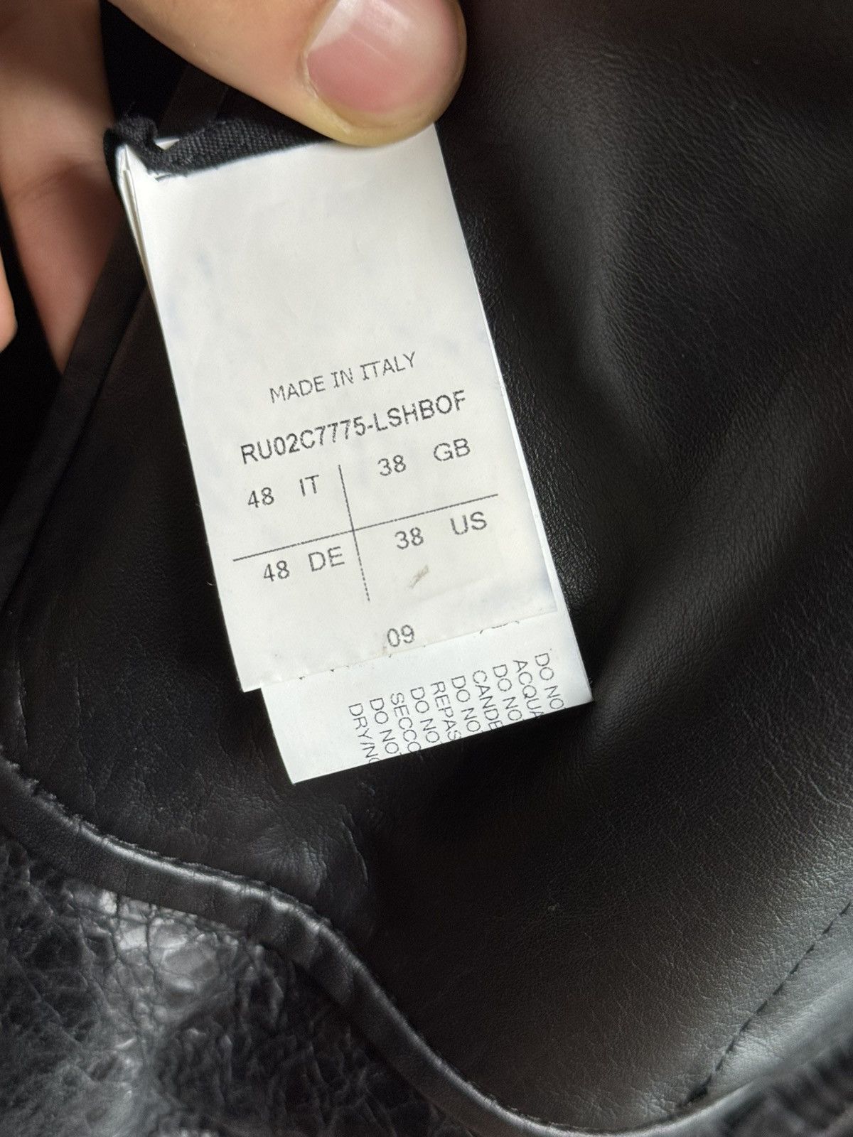 Rick Owens Rick owens hoodie fur Leather jacket Size US M / EU 48-50 / 2 - 5 Thumbnail