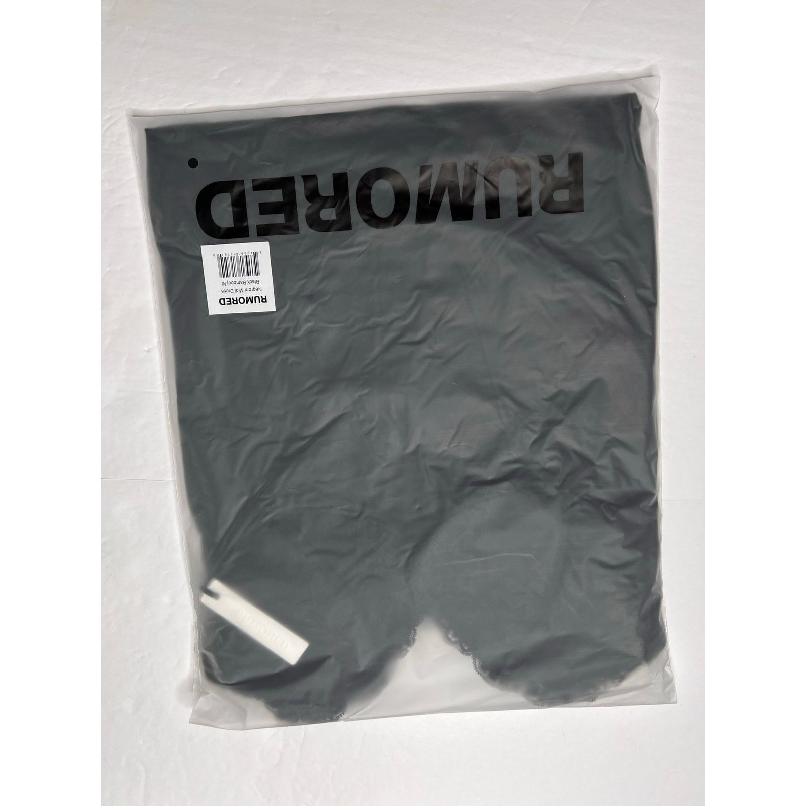 & Other Stories Rumored Negroni Midi Dress Black Bamboo MEDIUM Timeless NWT Size M / US 6-8 / IT 42-44 - 9 Thumbnail
