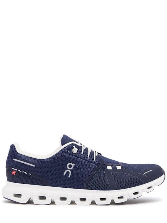 o1lsvrm0425 Cloud 6 Sneakers in Midnight White