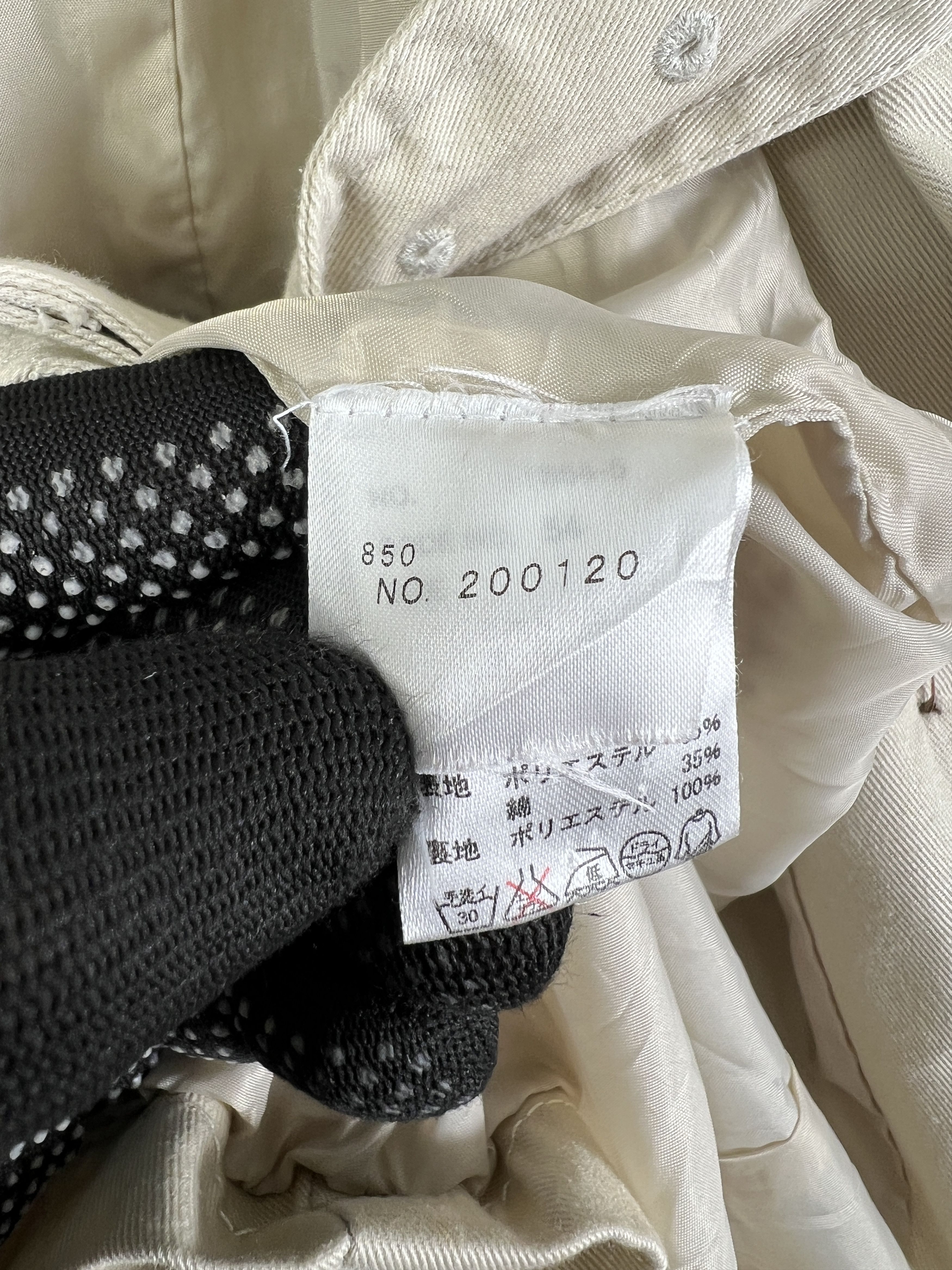 Japanese Brand continuer de NICE CLAUP Trench Coat (M) GTMP299 Size M / US 6-8 / IT 42-44 - 6 Thumbnail