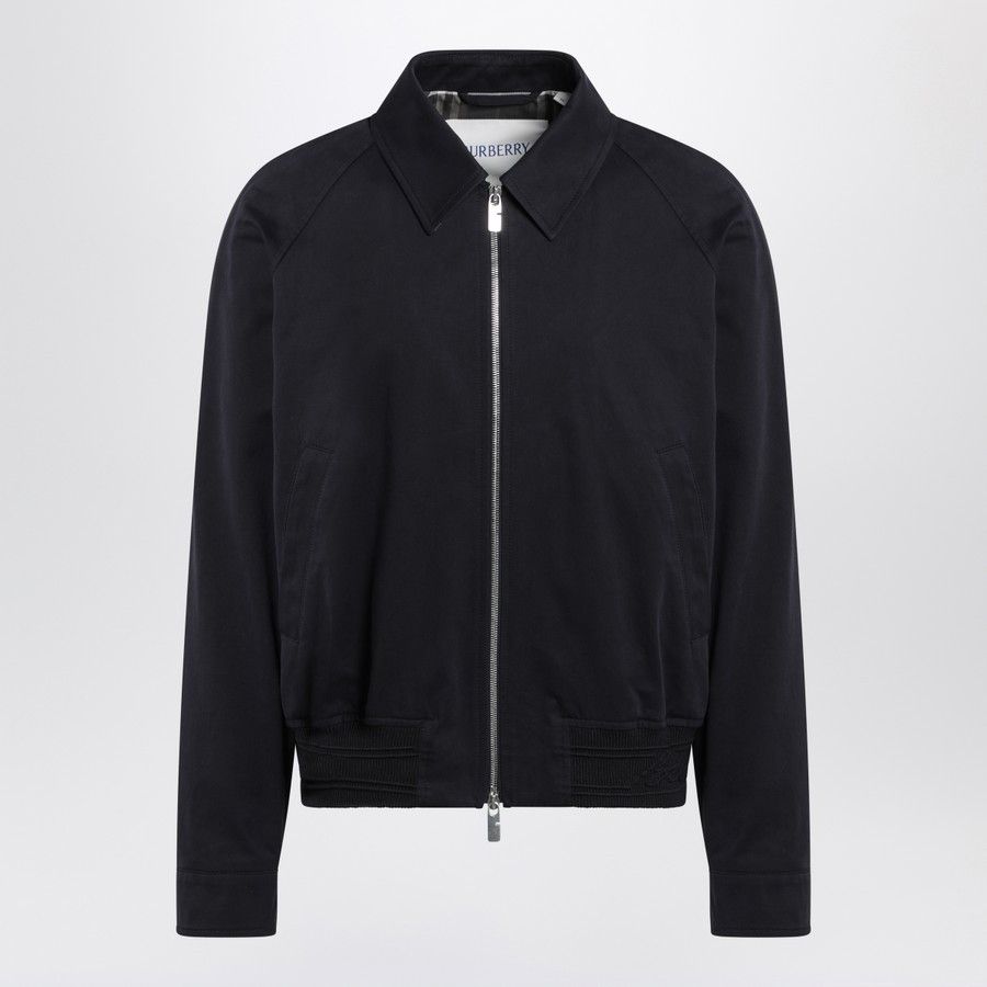 Burberry o1d2blof0226 Cotton Jacket in Navy Blue Size US L / EU 52-54 / 3 - 1 Thumbnail