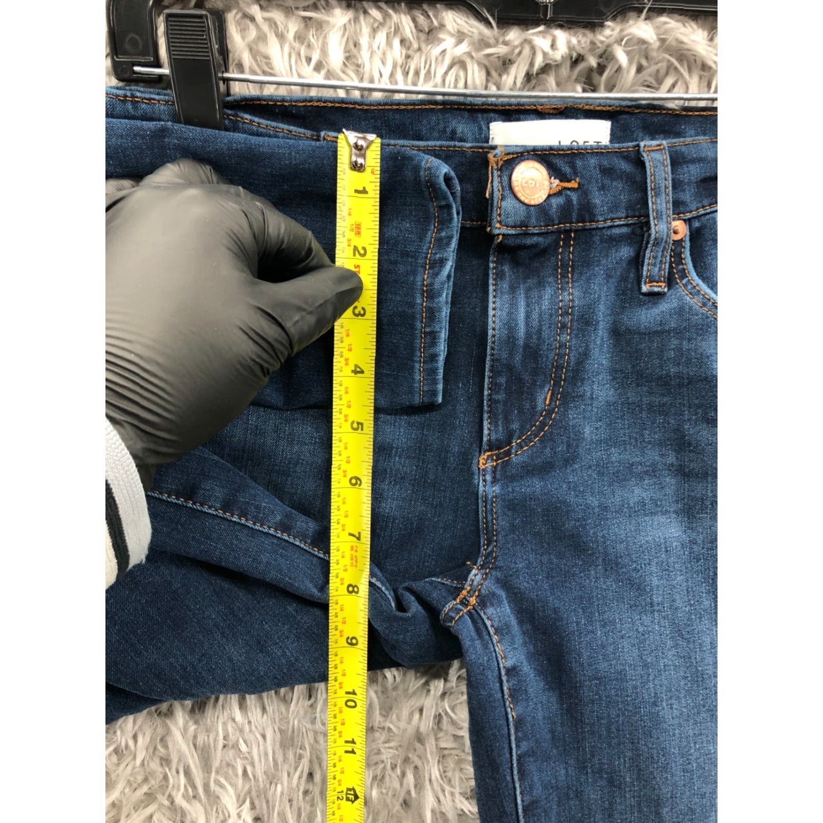 Loft VINTAGE Loft Jean Legging Size 2 Womens Mid Rise Medium Wash Blue Denim Size 26" / US 2 / IT 38 - 4 Thumbnail