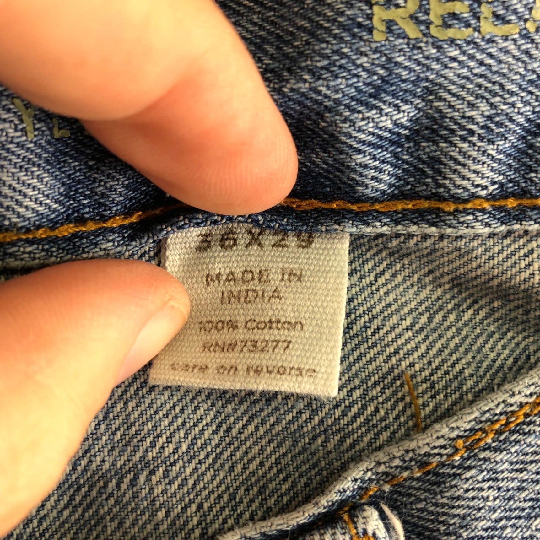 Vintage Sonoma Life+Style Jeans Mens 36x29 Relaxed Straight Mid Rise Medium Wash Blue Denim Size US 36 / EU 52 - 8 Thumbnail
