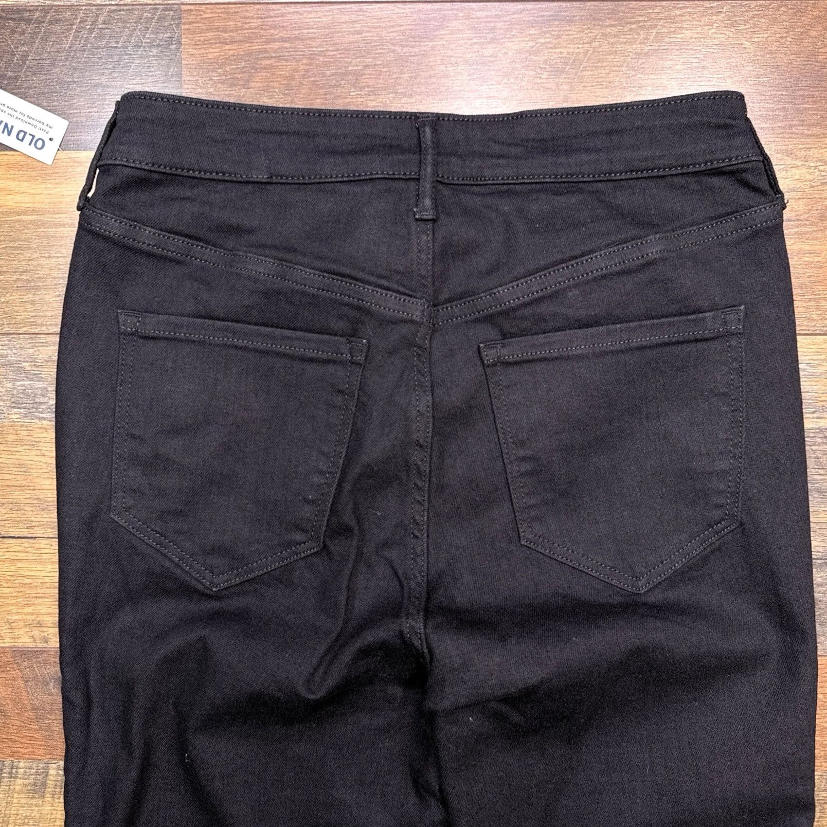 Old Navy Old Navy Jeans Skinny 10 Tall High Rise Stretch Black Denim 5-Pocket City Womens Mens? Size 32" / US 10 / IT 46 - 7 Thumbnail