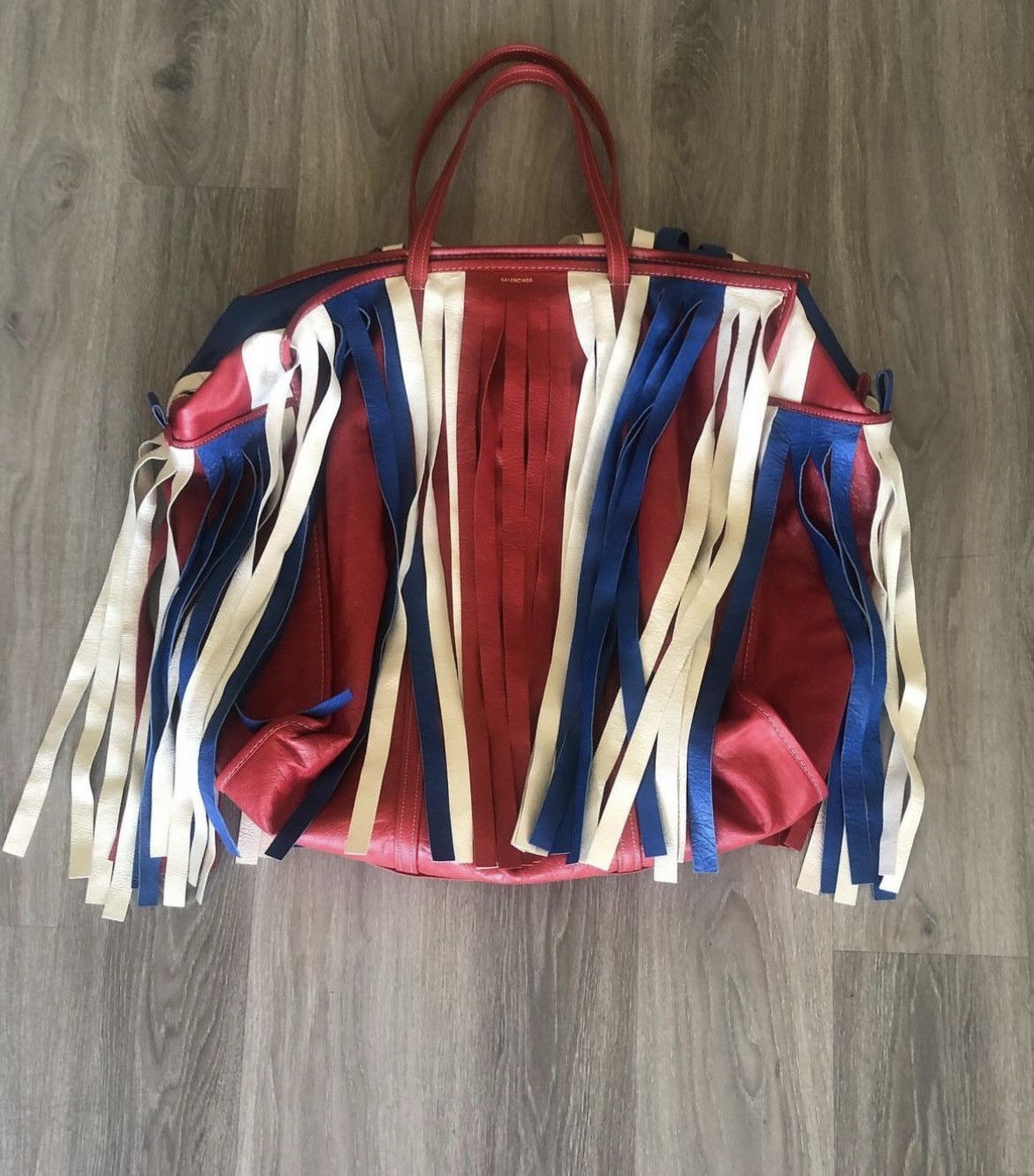 image of Balenciaga XL Shopper Bag in Red, Men's