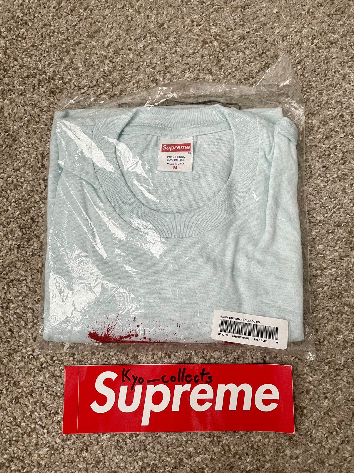 Supreme Ralph Steadman Box Logo Tee Size US M / EU 48-50 / 2 - 3 Thumbnail