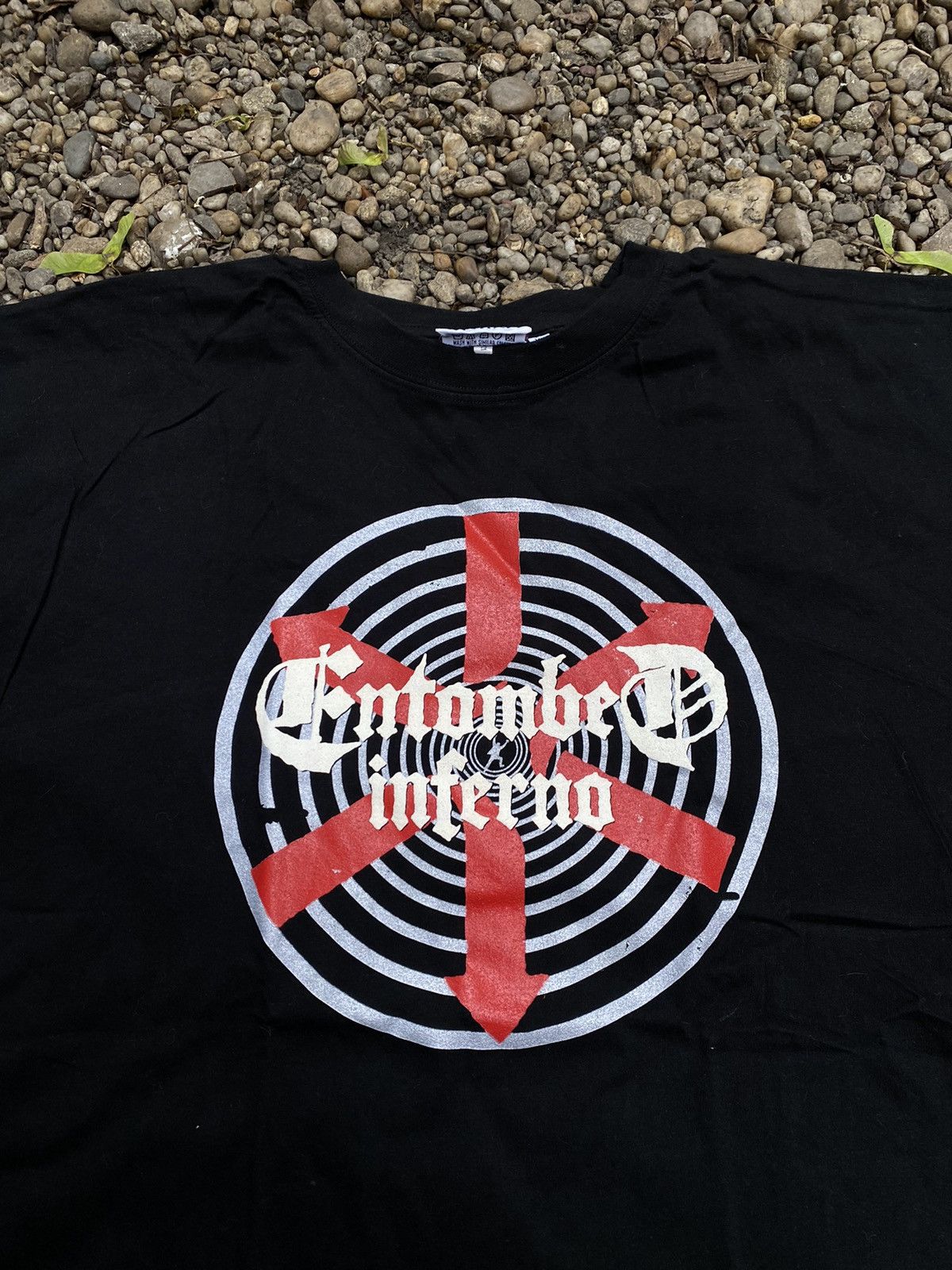 Band Tees × Vintage Vintage 90s Entombed Satan Lovers Unite Size US XL / EU 56 / 4 - 3 Thumbnail
