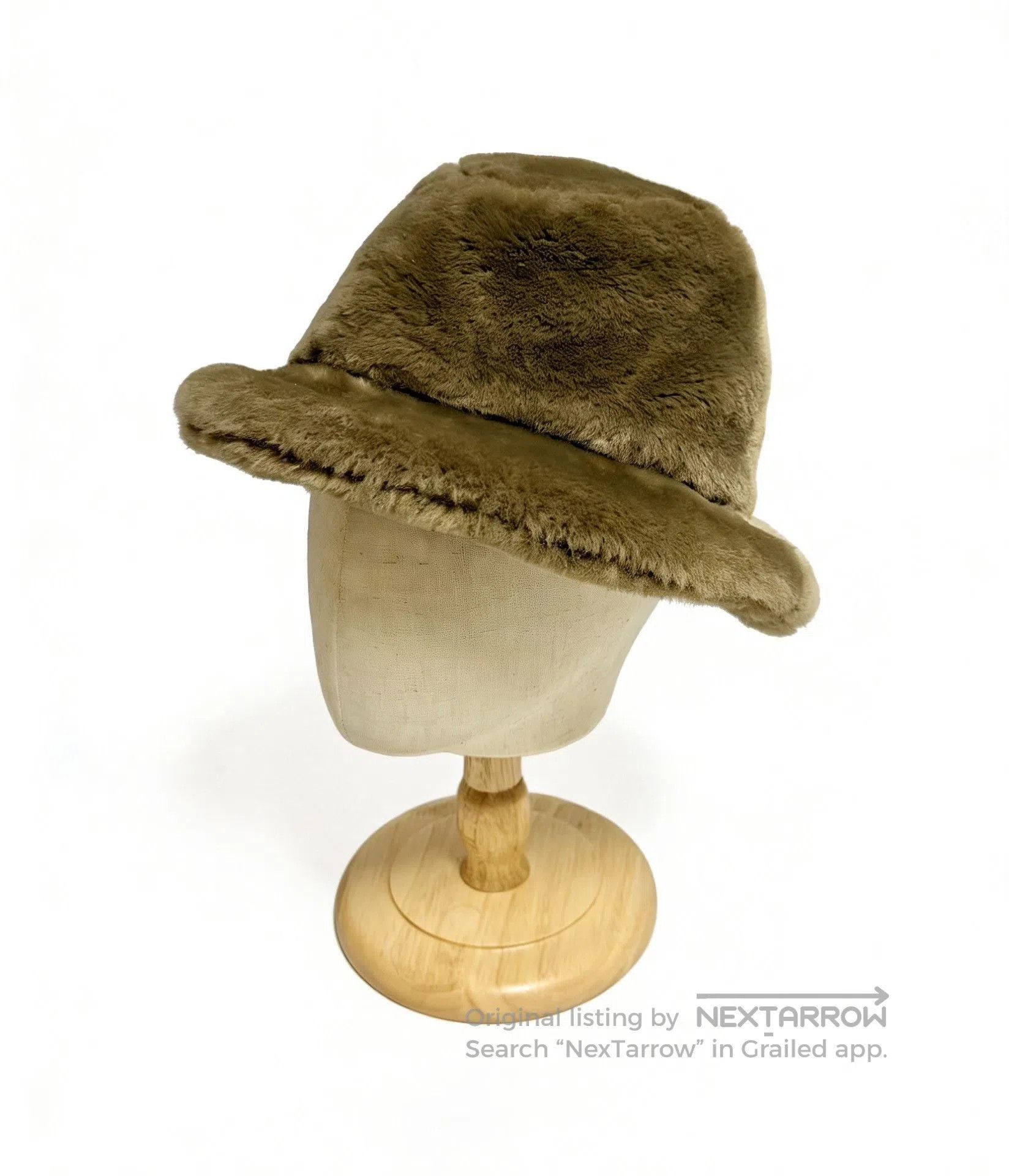 KIJIMA TAKAYUKI Kijima Takayuki Artificial Fur Bucket Hat. Size ONE SIZE - 2 Thumbnail