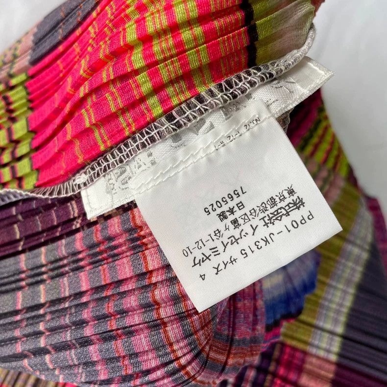 Issey Miyake issey miyake size:4 Checkered short sleeves Size XXS / US 00 / IT 34 - 3 Thumbnail
