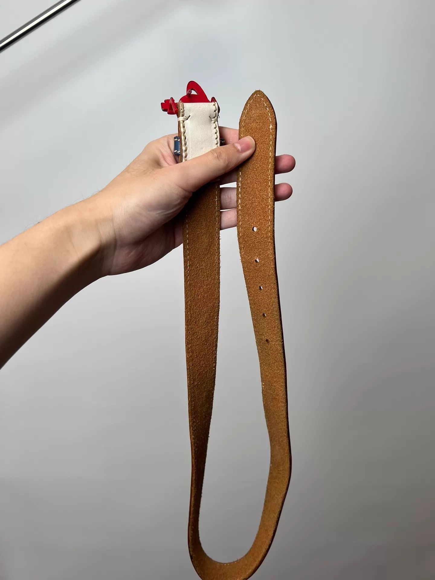 Vivienne Westwood Vivienne Westwood Rare Colorful Saturn Leather Belt Size ONE SIZE - 7 Thumbnail